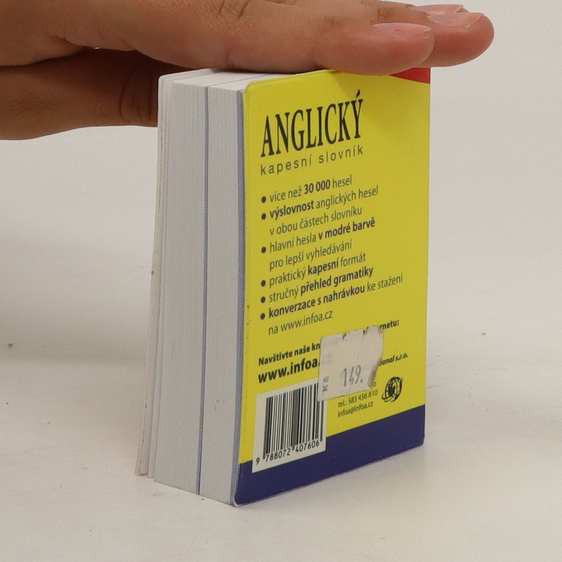 Autorenkollektiv Anglický kapesní slovník