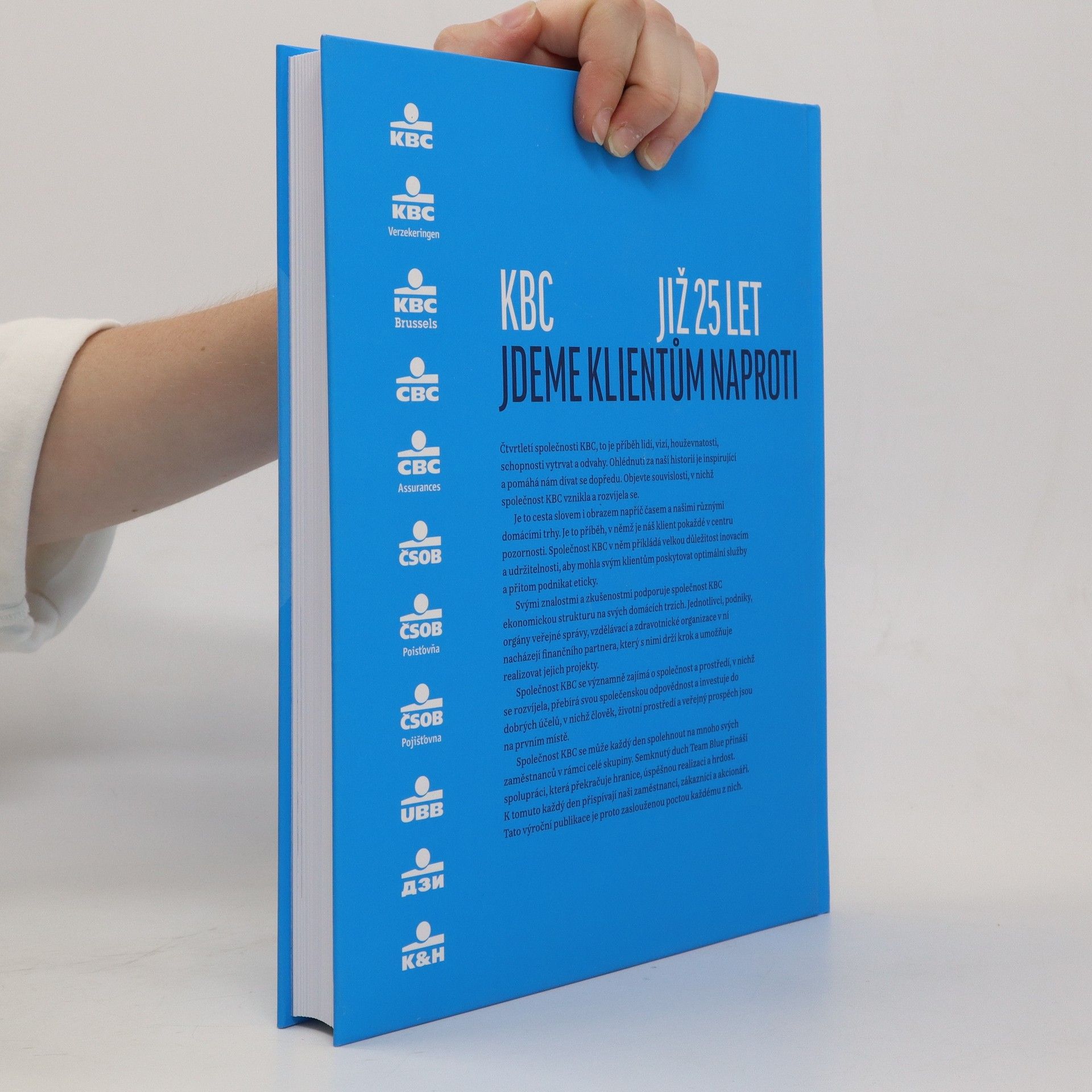 Various authors KBC. Již 25 let jdeme klientům naproti.