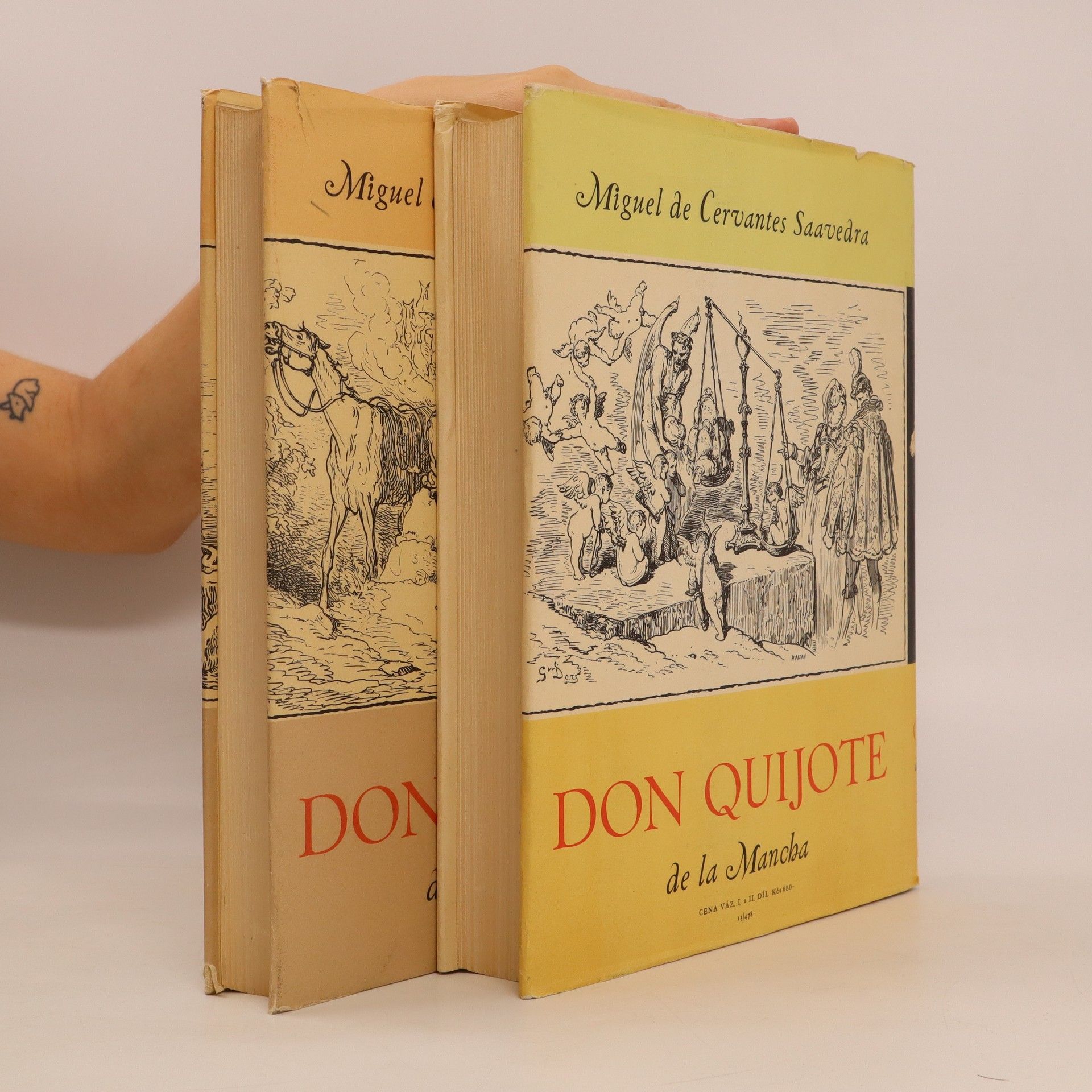 Miguel de Cervantes Důmyslný rytíř Don Quijote de la Mancha. Díl I. a II.