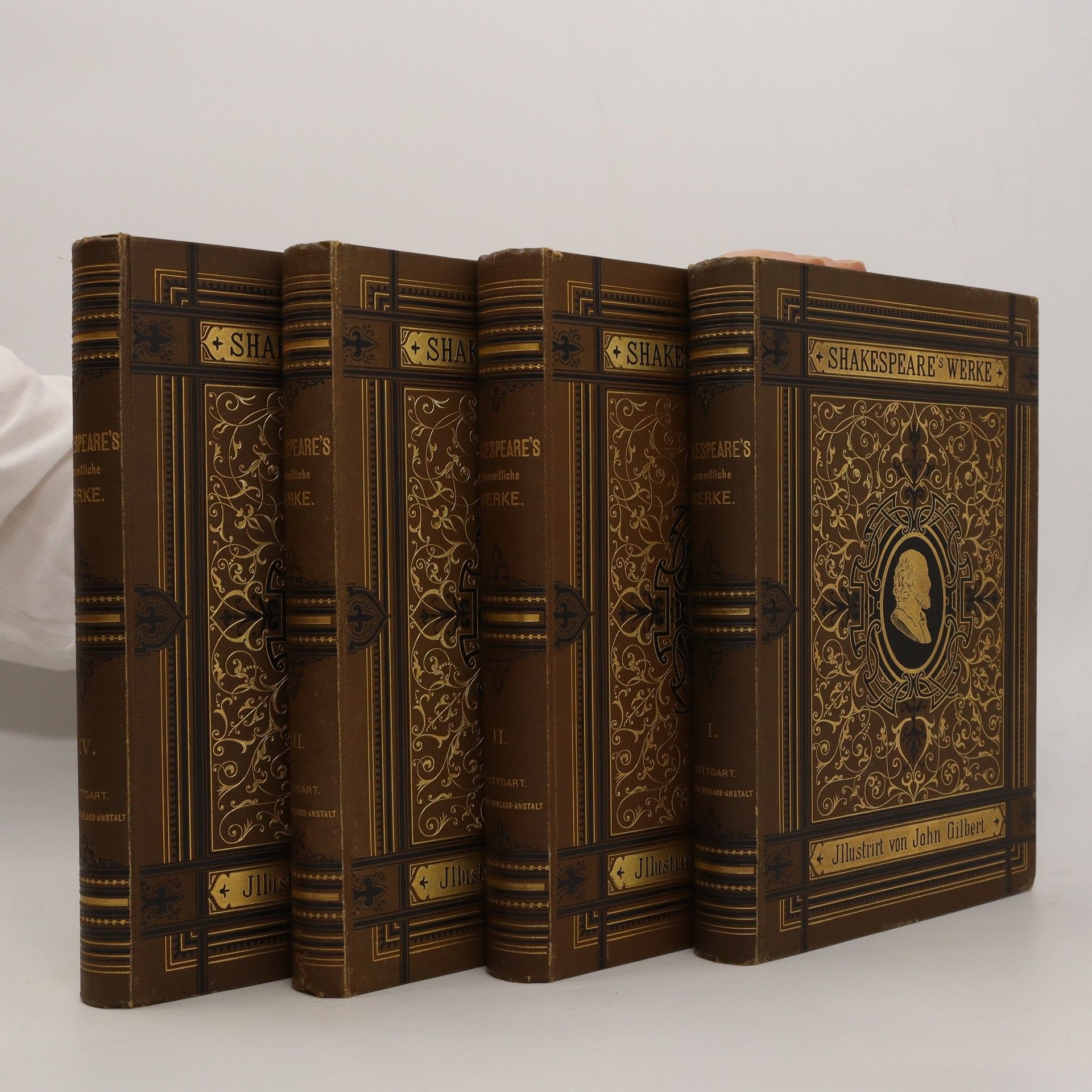 William Shakespeare Shakespeare's sämtliche Werke I.-IV.