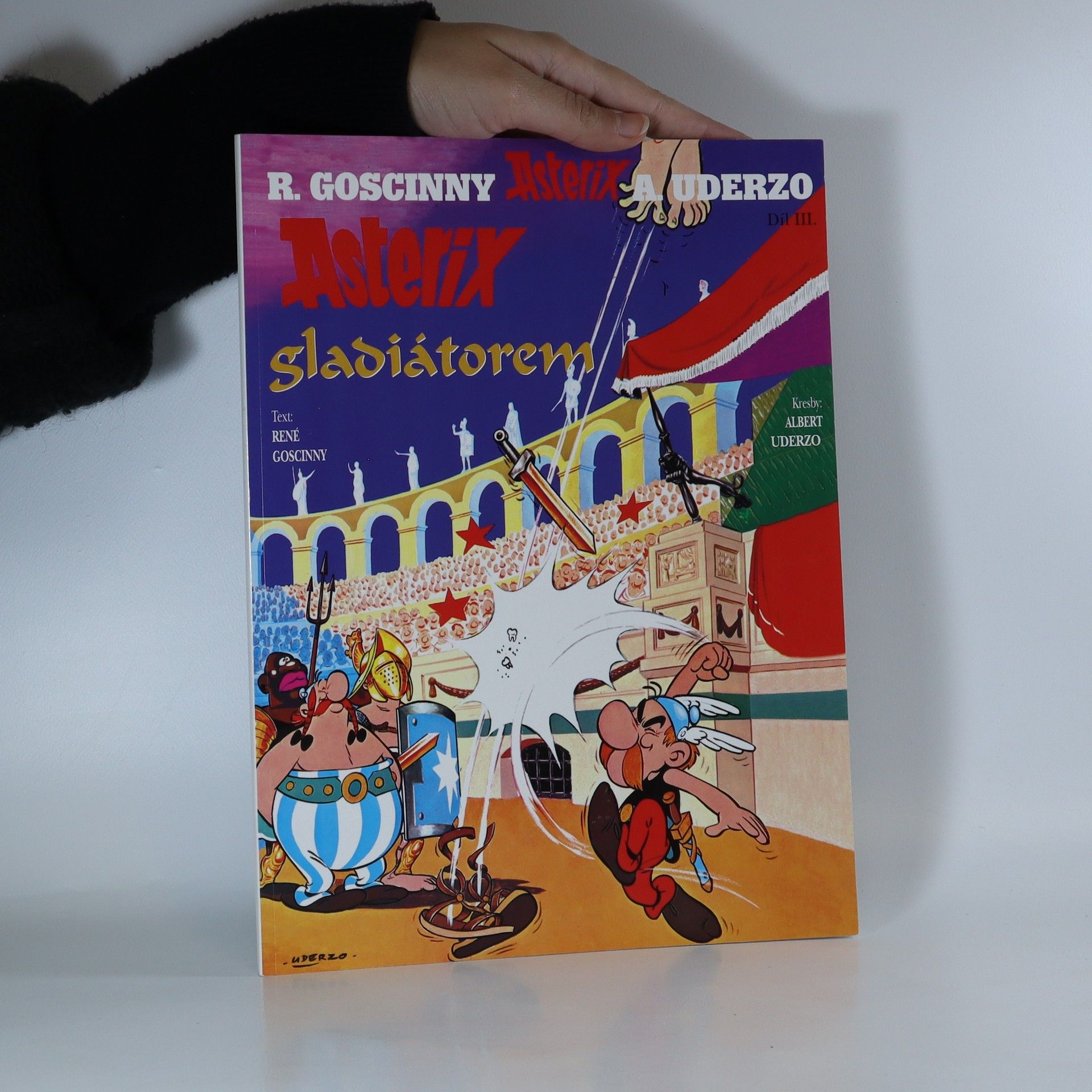 René Goscinny Asterix gladiátorem
