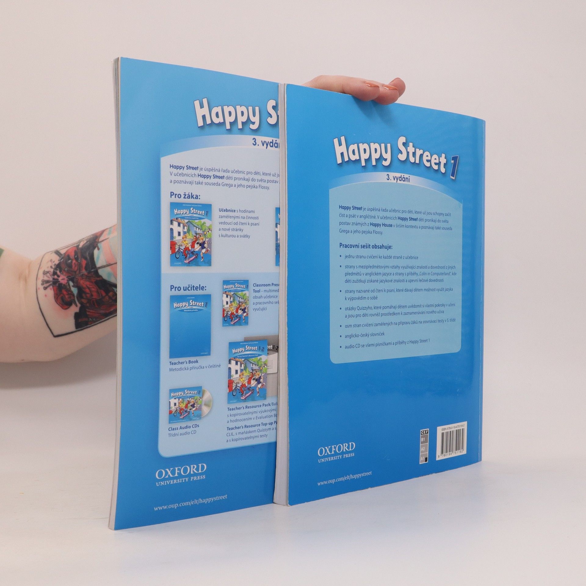 Stella Maidment Happy Street 1. 3 vydání. Učebnice angličtiny a pracovní sešit