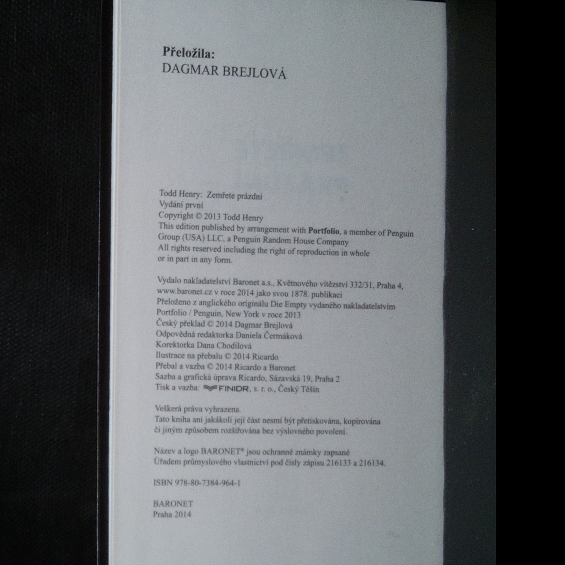 Todd Henry Zemřete prázdní. Znásobte svůj potenciál, poznávejte své zdroje