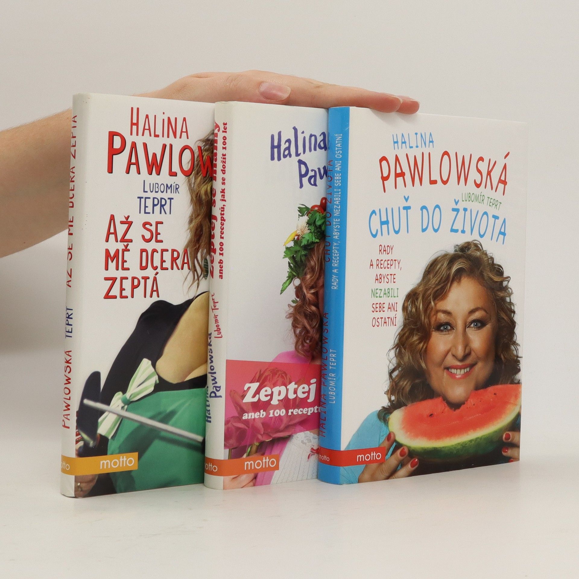 Halina Pawlowská S Halinou v kuchyni. 3 kuchařky Haliny Pawlowské
