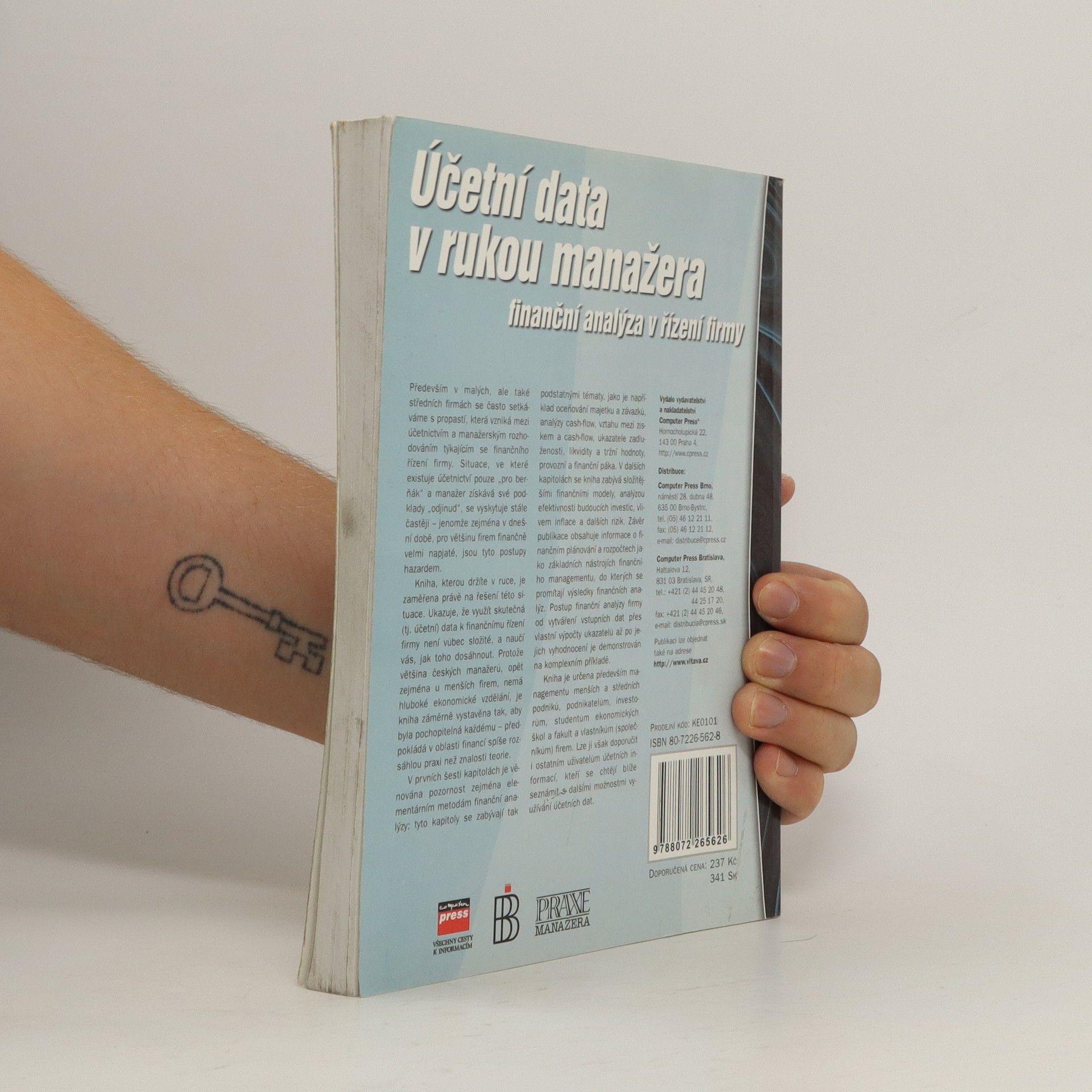 Jaroslav Sedláček Účetní data v rukou manažera