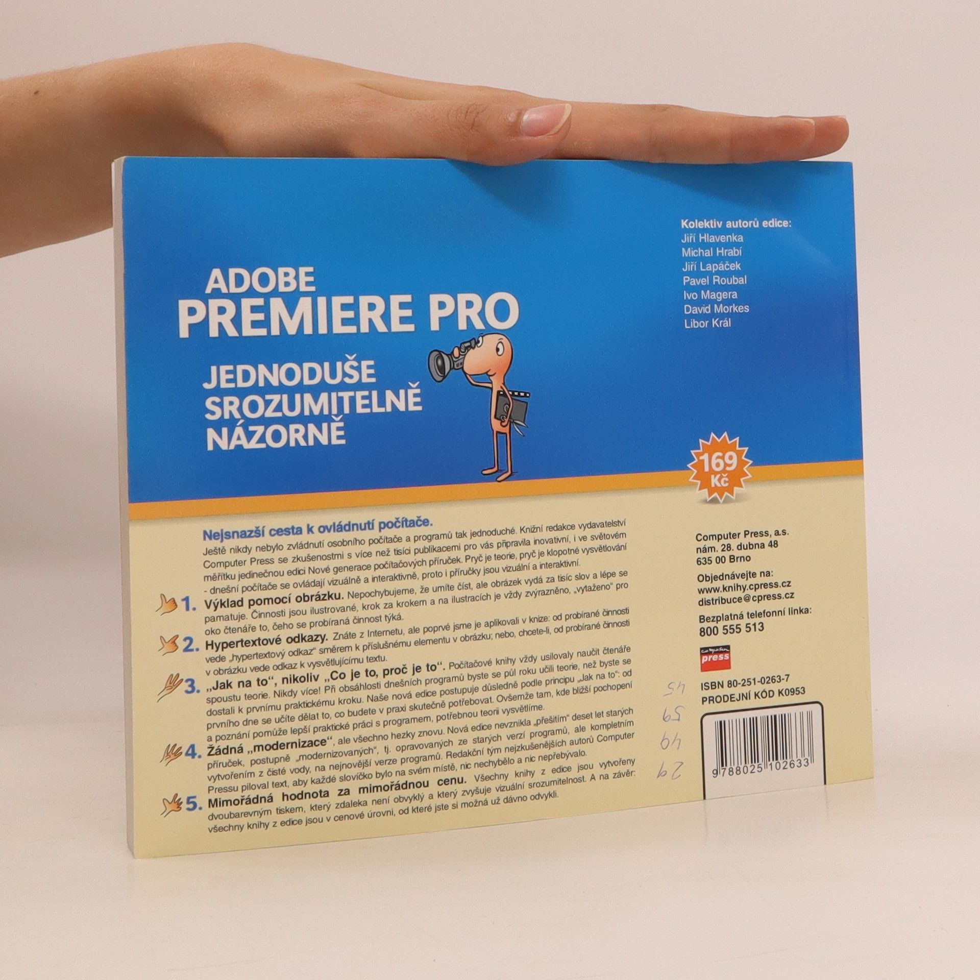 Michal Hrabí Adobe Premiere Pro - jednoduše, srozumitelně, názorně
