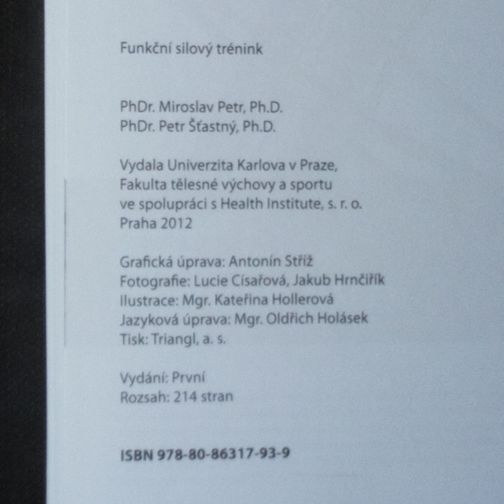 Miroslav Petr Funkční silový trénink