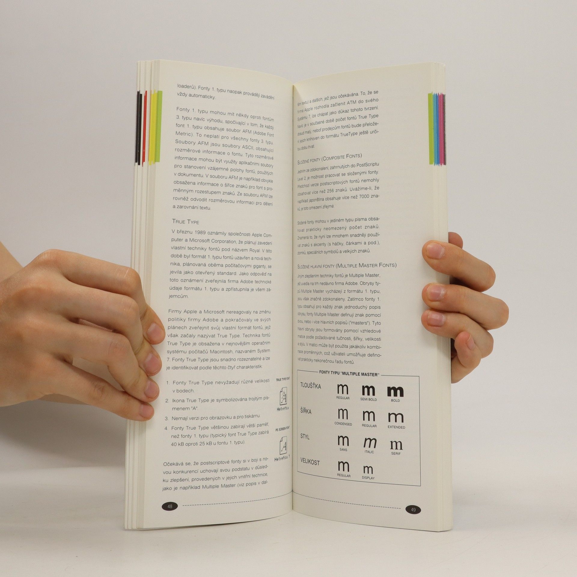 Lindy Amato PostScript, Pre-press a barva