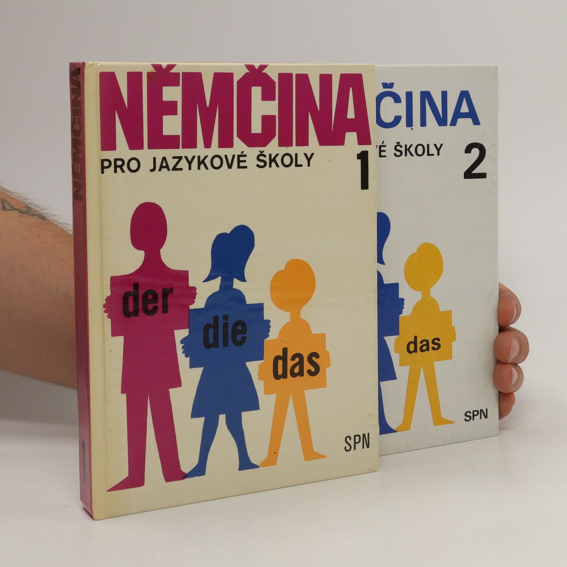 Autorenkollektiv Němčina pro jazykové školy (komplet 1. a 2. díl)