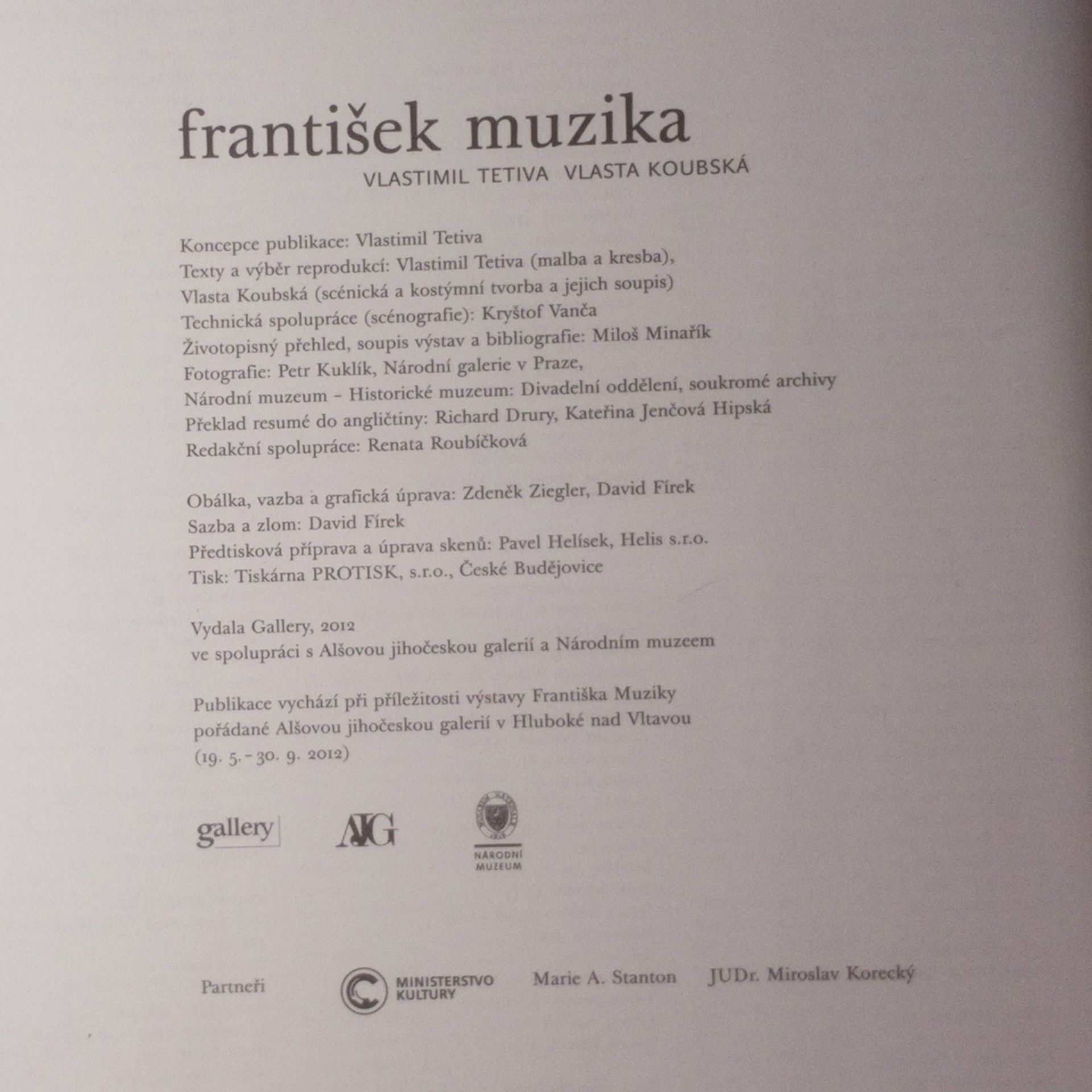 Vlastimil Tetiva František Muzika