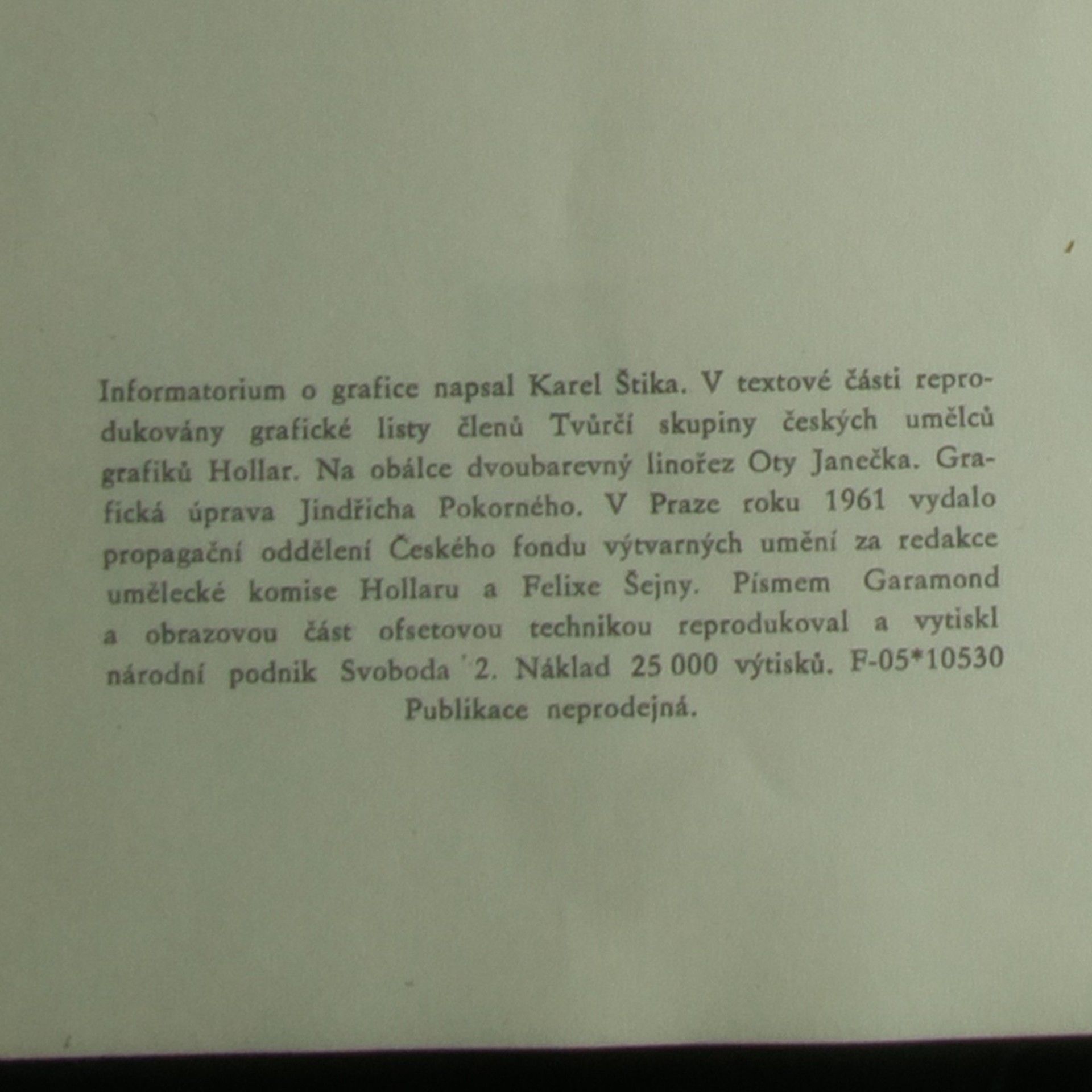 Karel Štika Co je to grafika