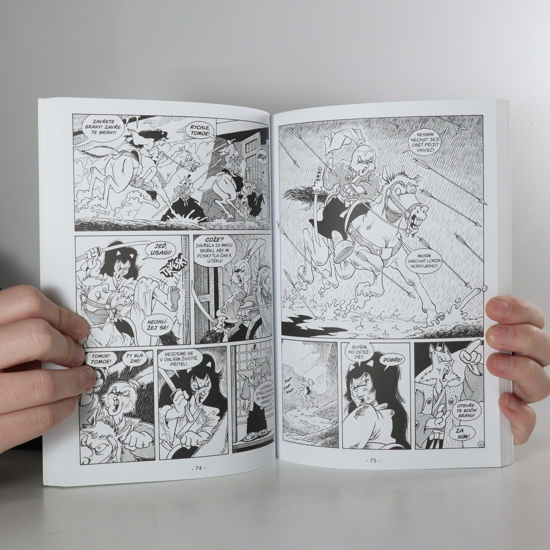Stan Sakai Usagi Yojimbo. Spiknutí draka
