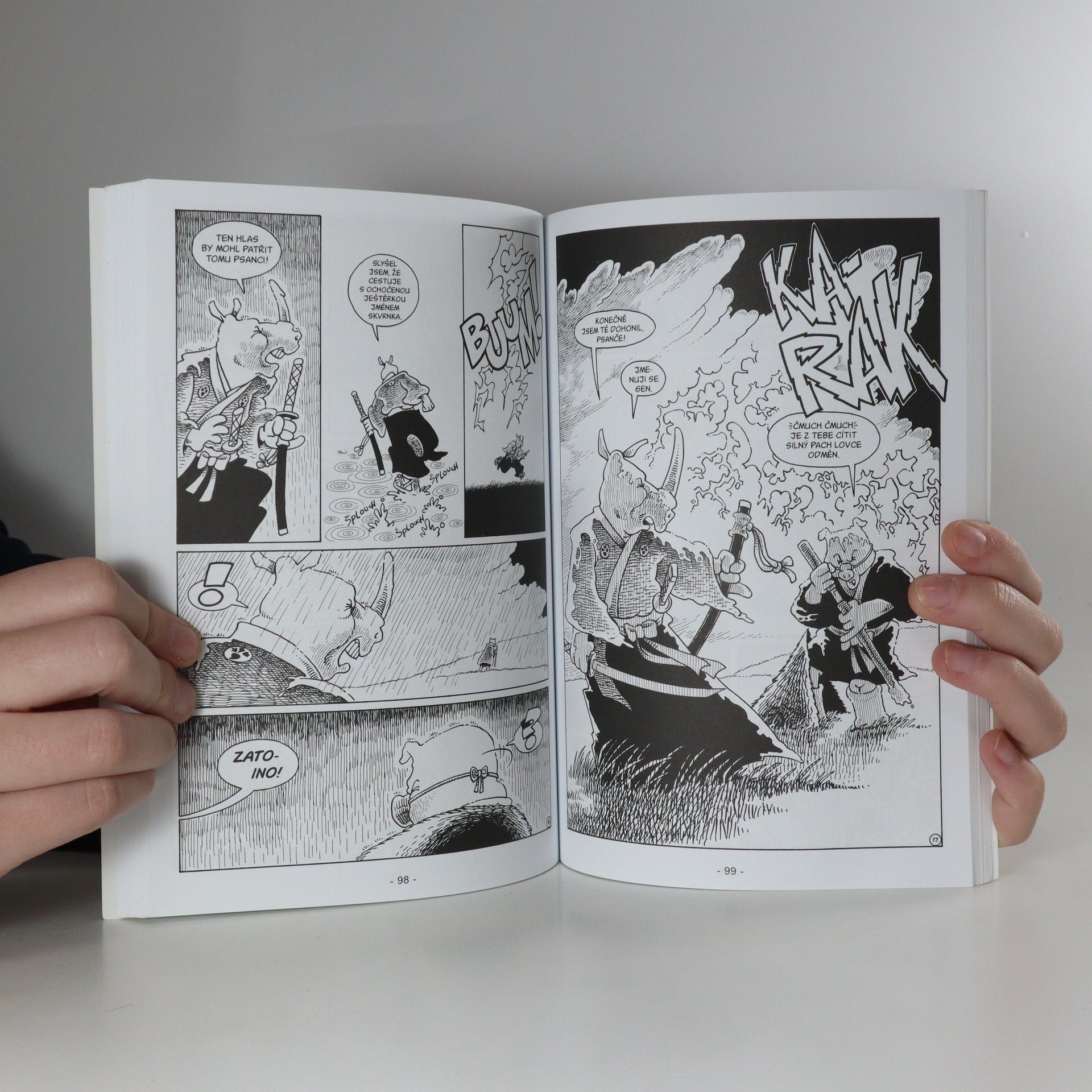 Stan Sakai Usagi Yojimbo. Spiknutí draka