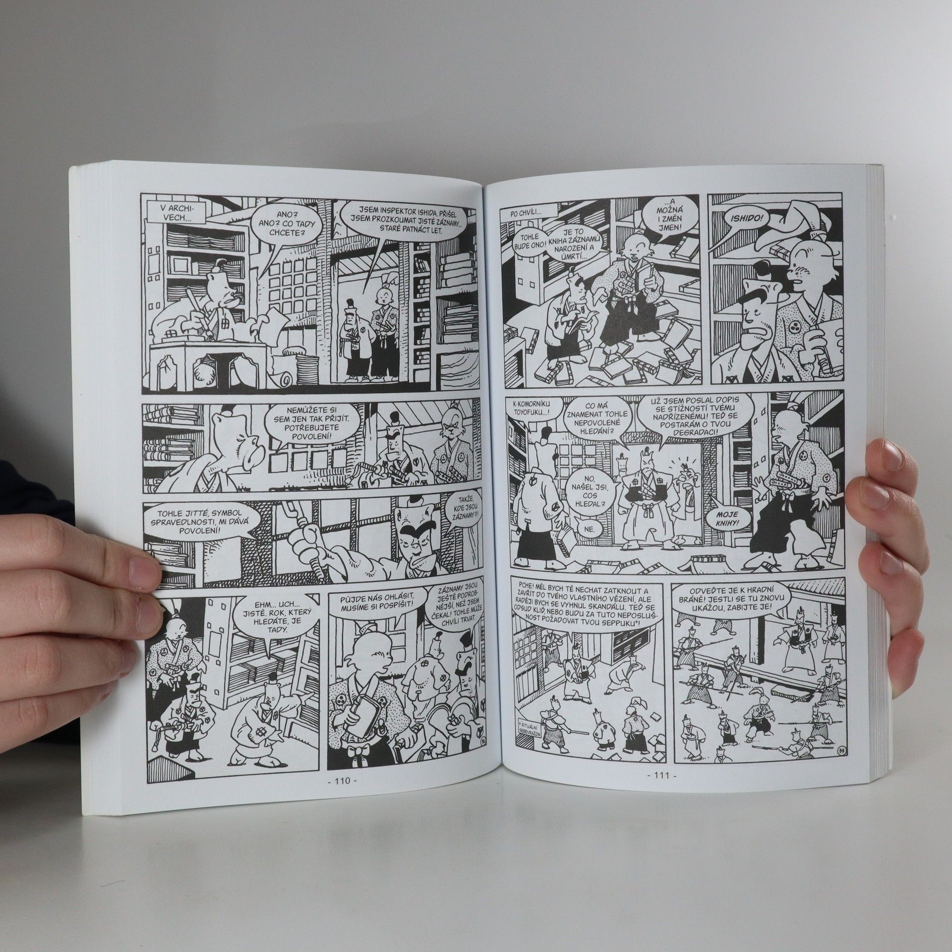 Stan Sakai Usagi Yojimbo. Šedé stíny