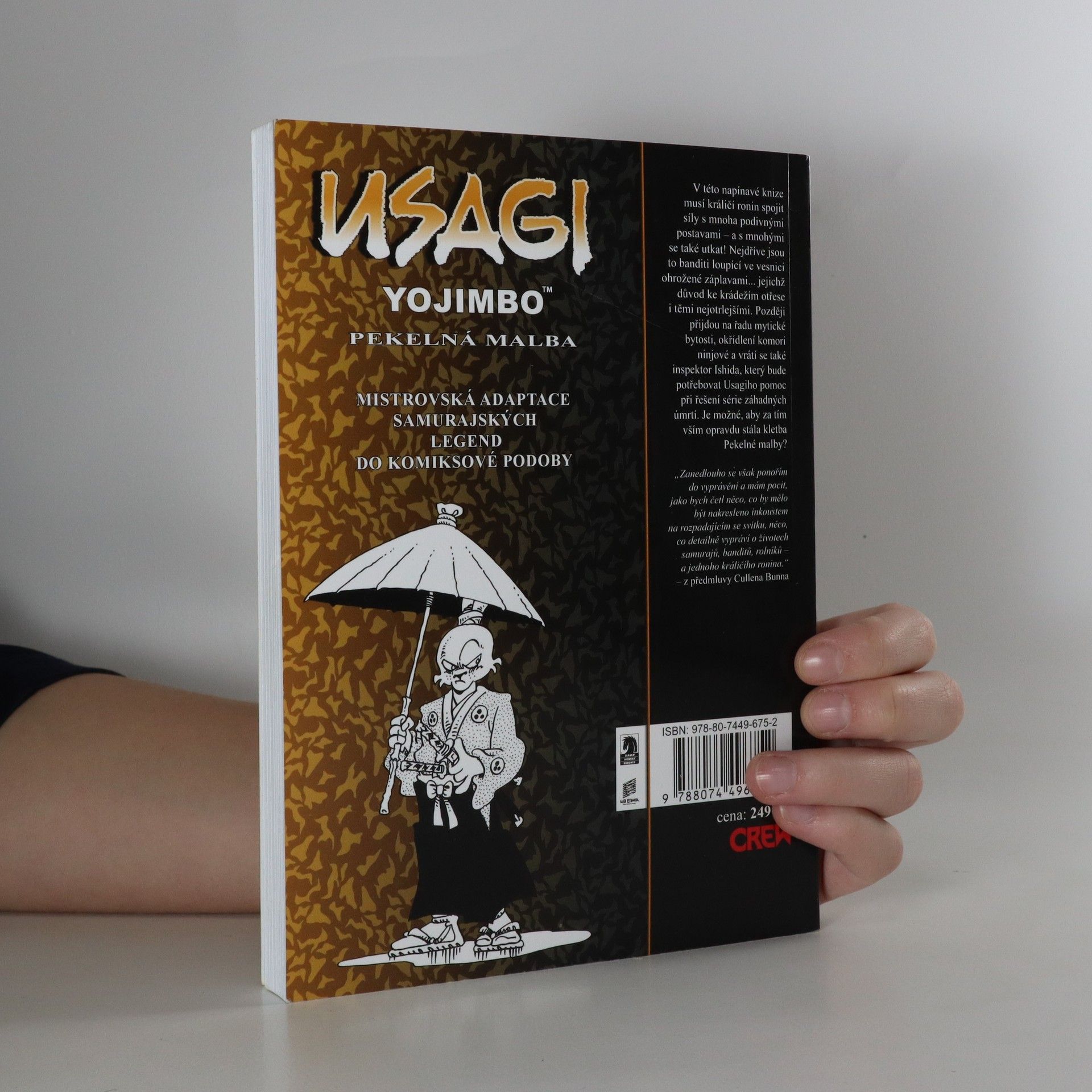 Stan Sakai Usagi Yojimbo. Pekelná malba