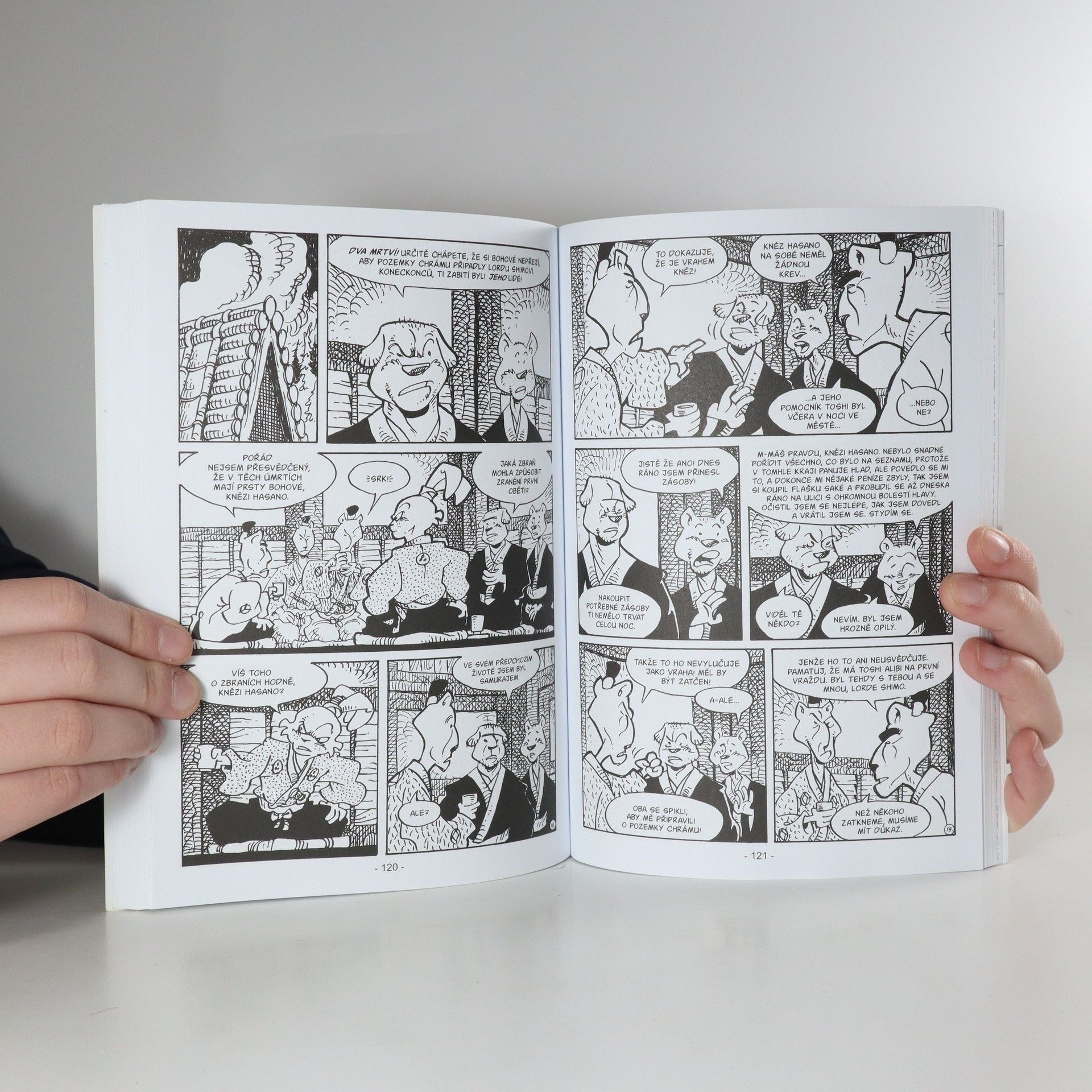Stan Sakai Usagi Yojimbo. Pekelná malba
