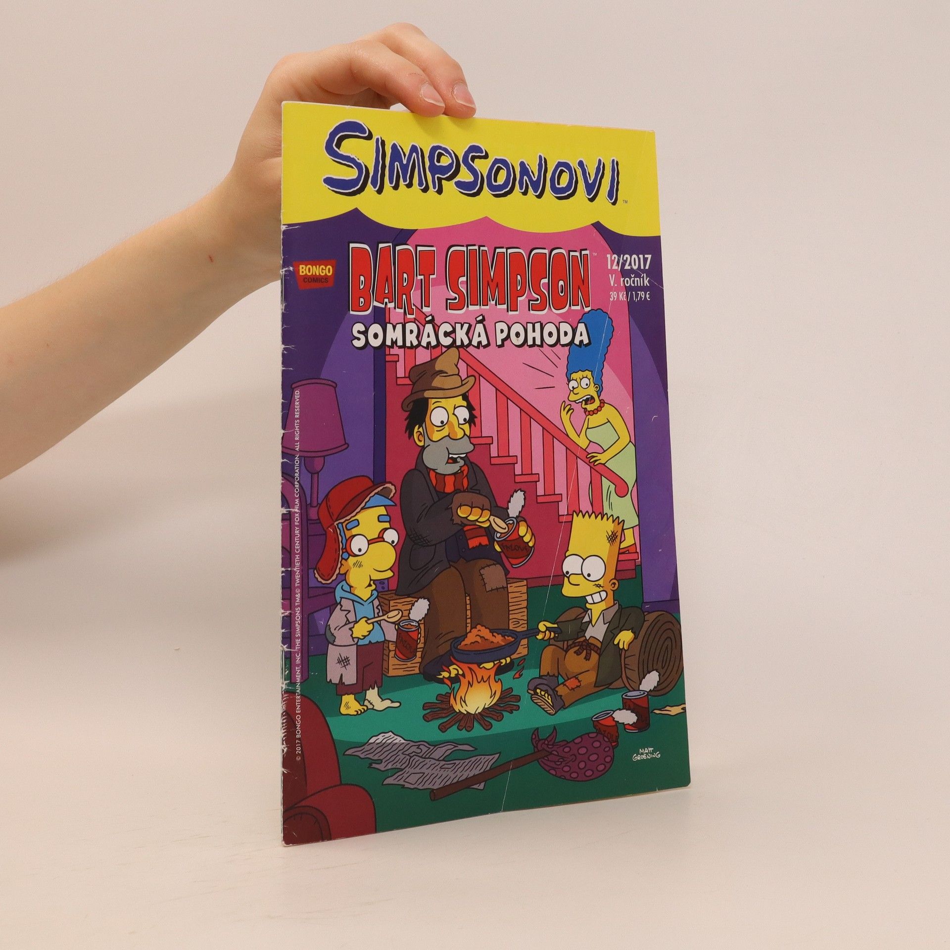 Matt Groening Bart Simpson 12/2017 V. ročník - Somrácká pohoda