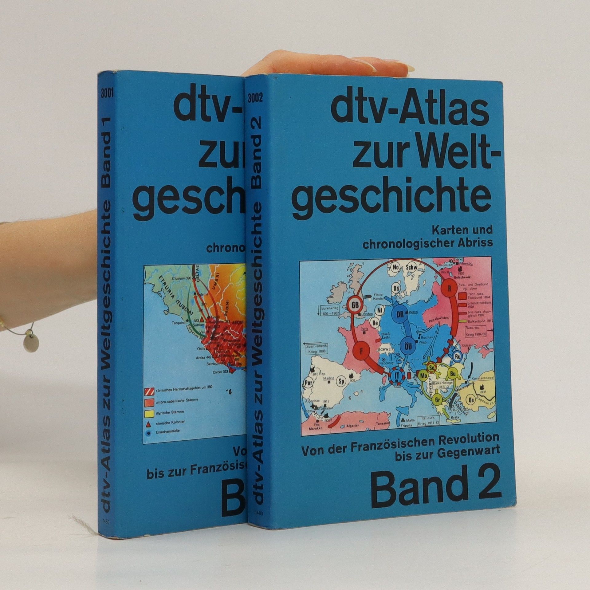 Dtv-Atlas Zur Weltgeschichte. Band 1, Band 2 (2 Svazky) - Kolektiv ...