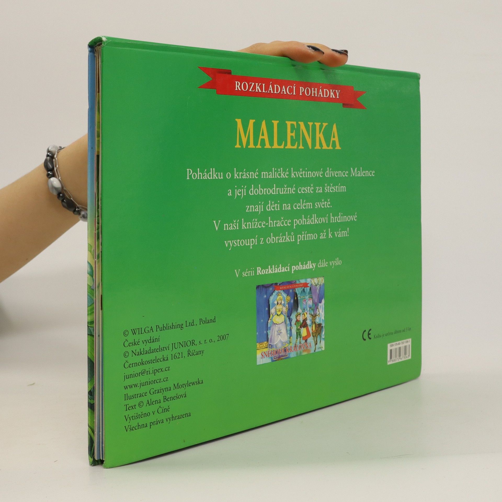 Grażyna Motylewska Malenka (pop-up leporelo)