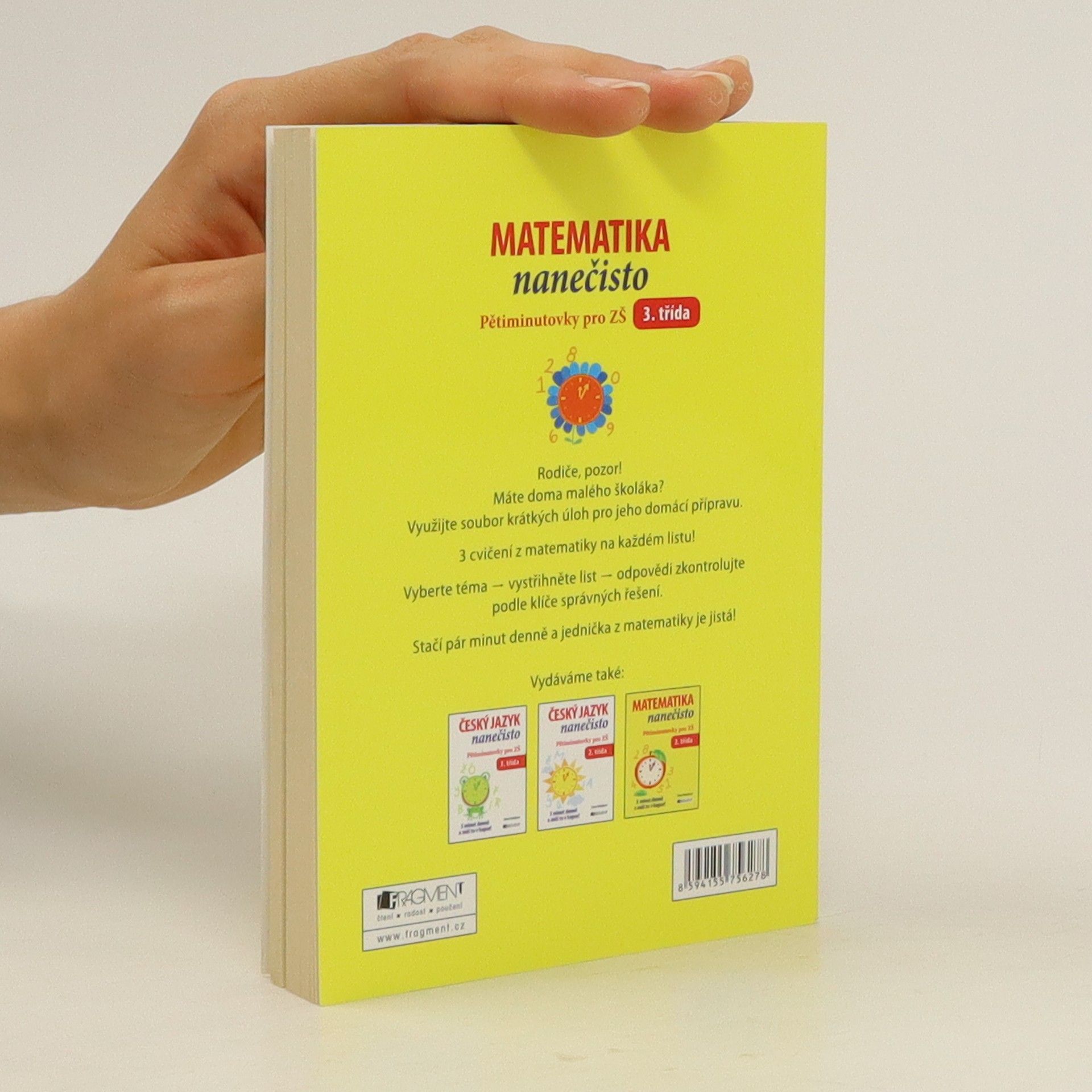 Autorenkollektiv Matematika nanečisto - Pětiminutovky pro ZŠ (3. třída)