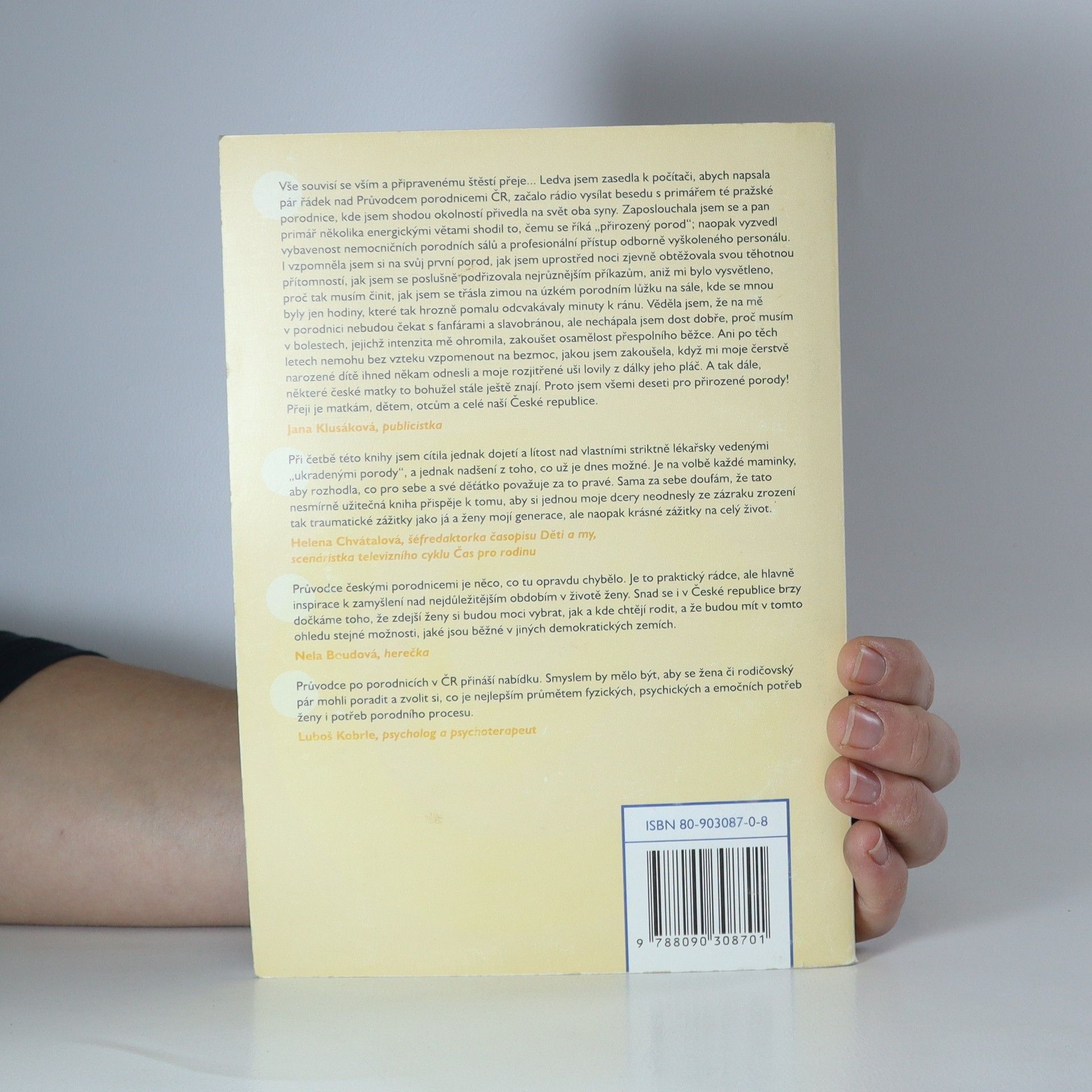 Collectif d'auteurs Průvodce porodnicemi České republiky