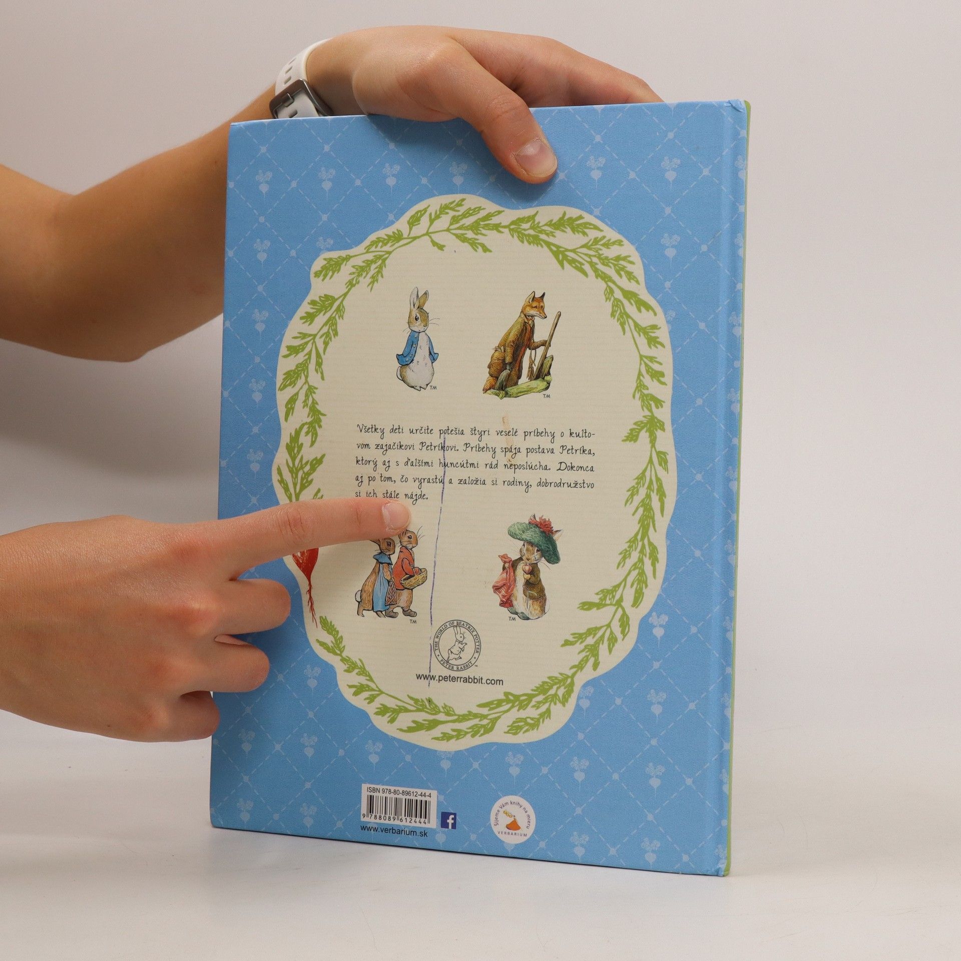 Beatrix Potter Dobrodružstvá zajačika Petríka