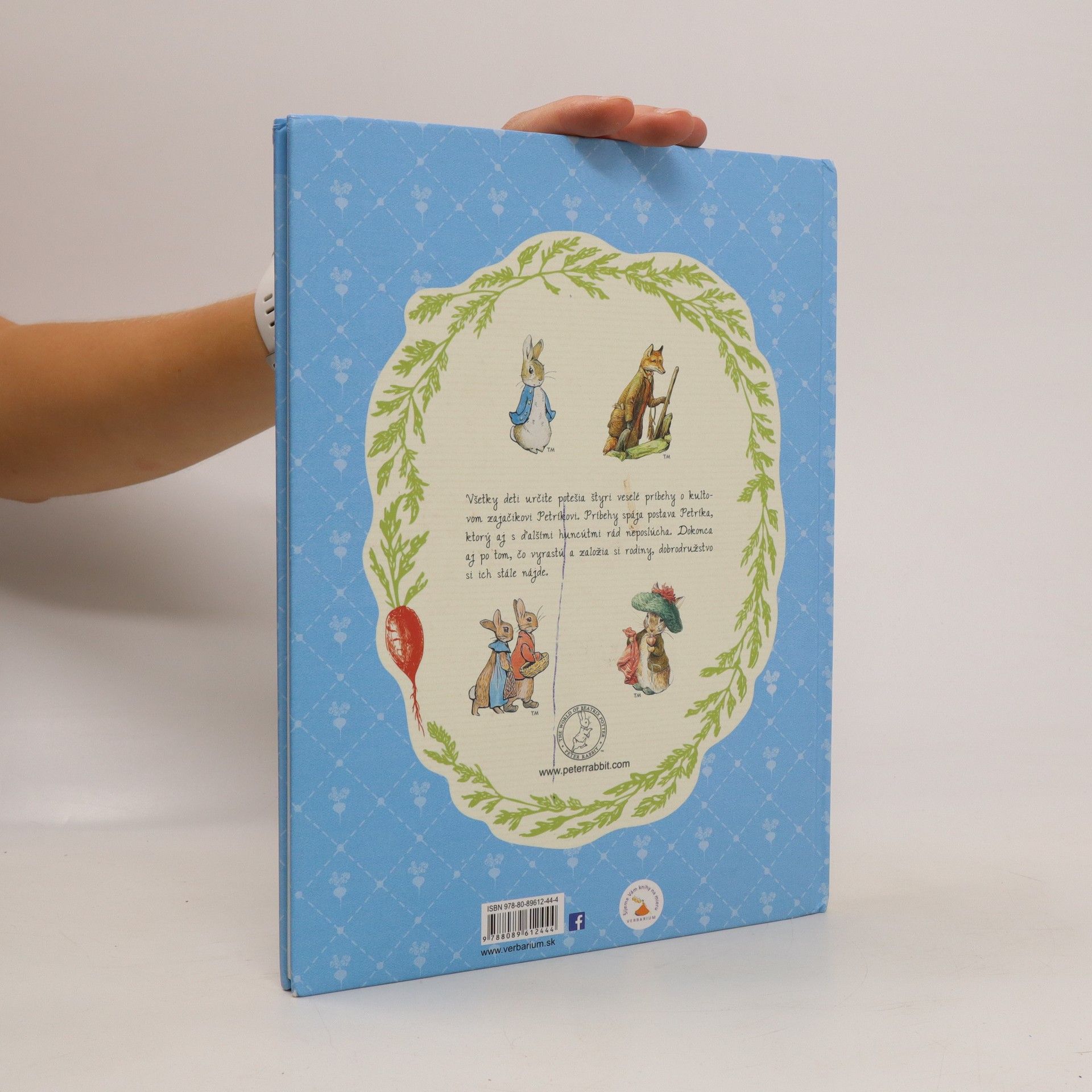 Beatrix Potter Dobrodružstvá zajačika Petríka