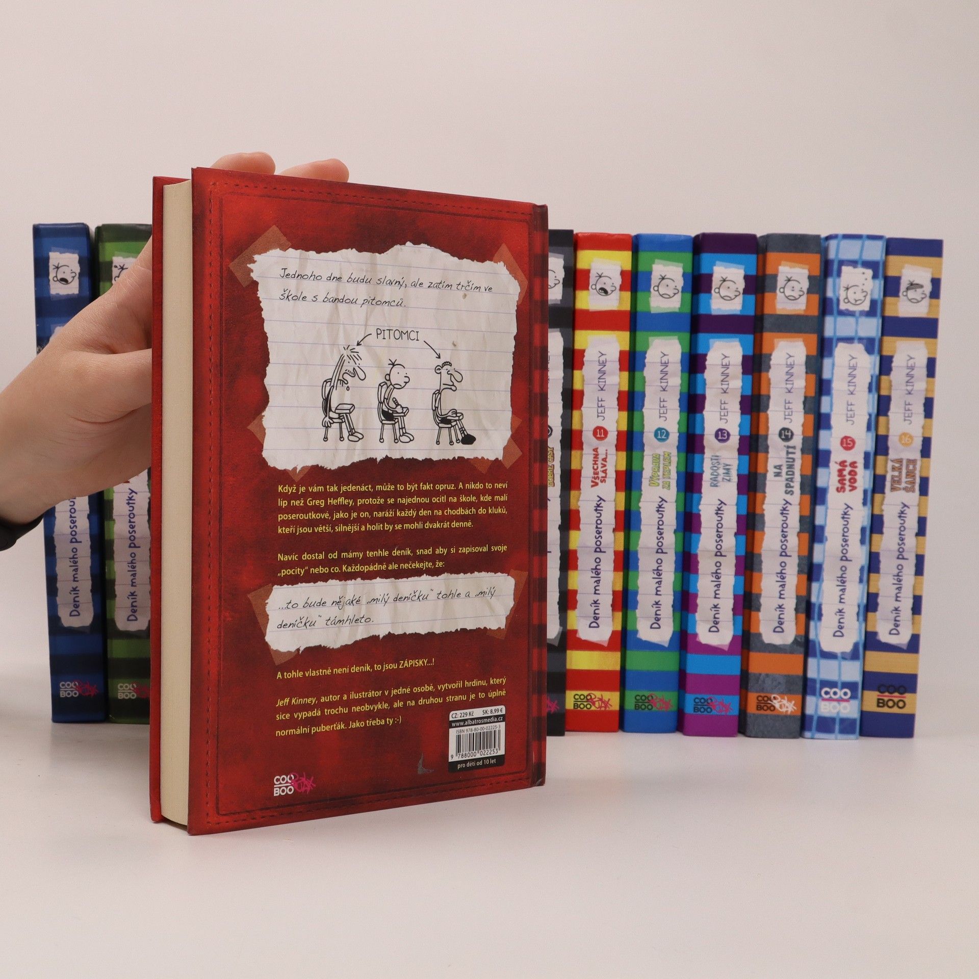 Jeff Kinney Deník malého poseroutky 1-16