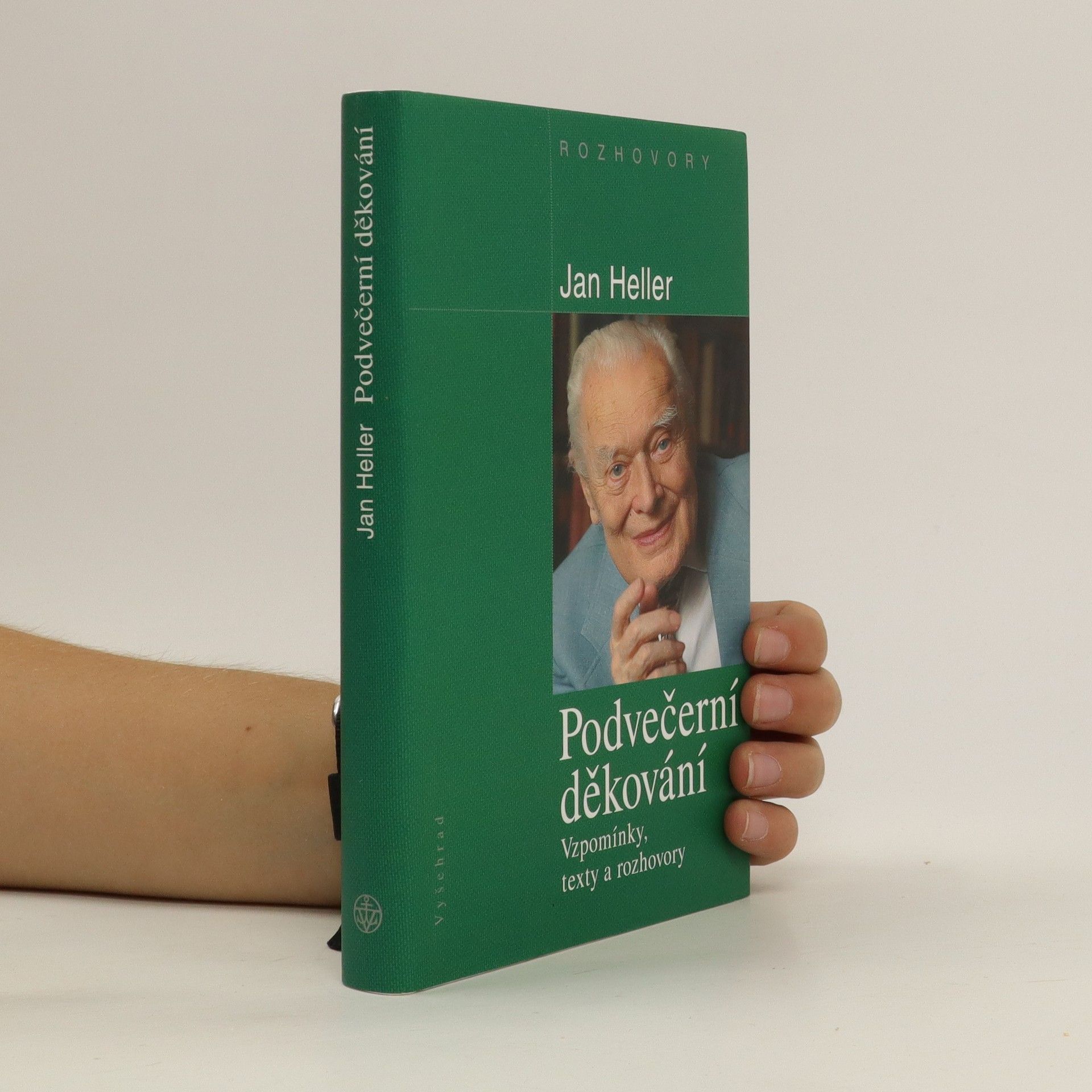 Jan Heller Podvečerní děkování : vzpomínky, texty a rozhovory