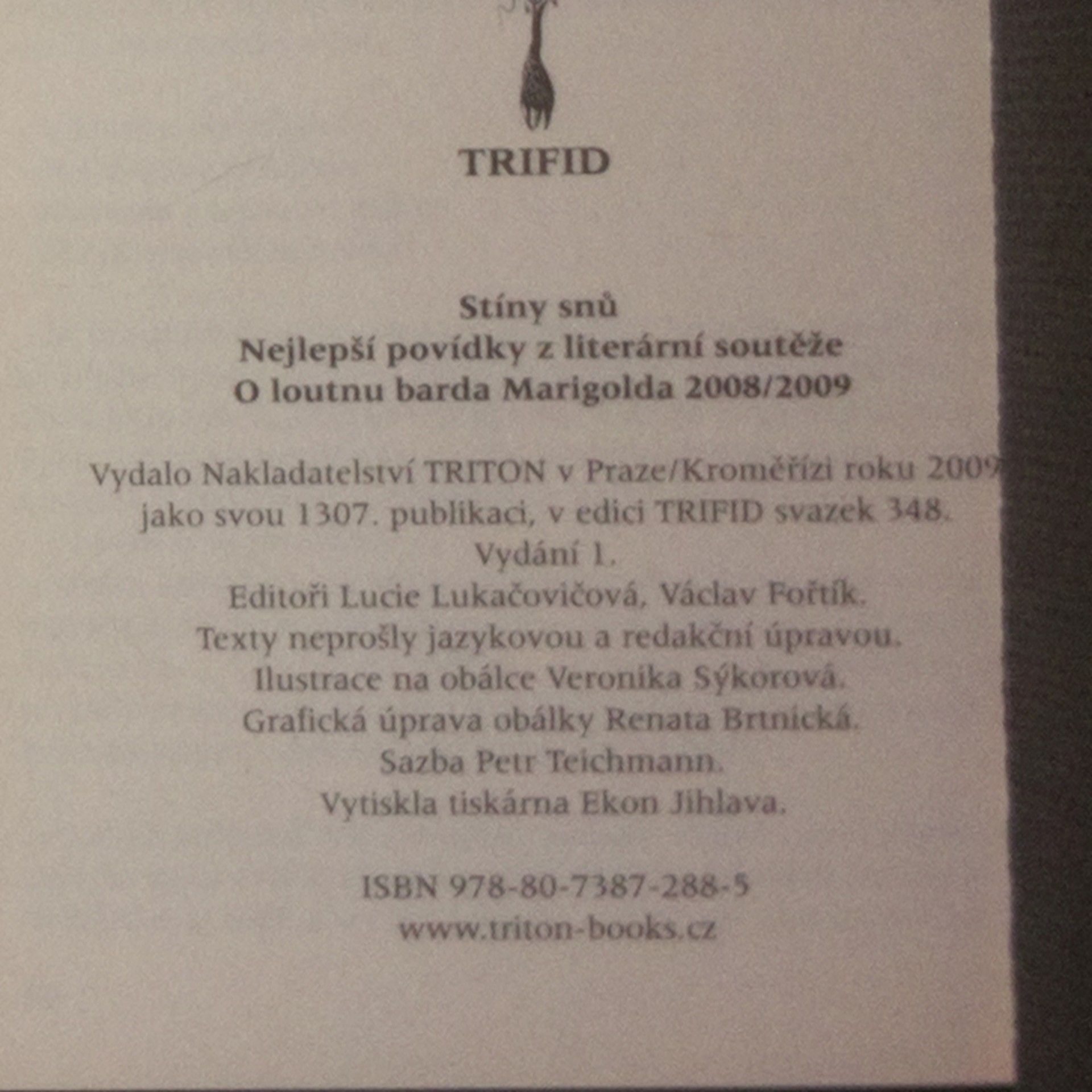 Lucie Lukačovičová Stíny snů