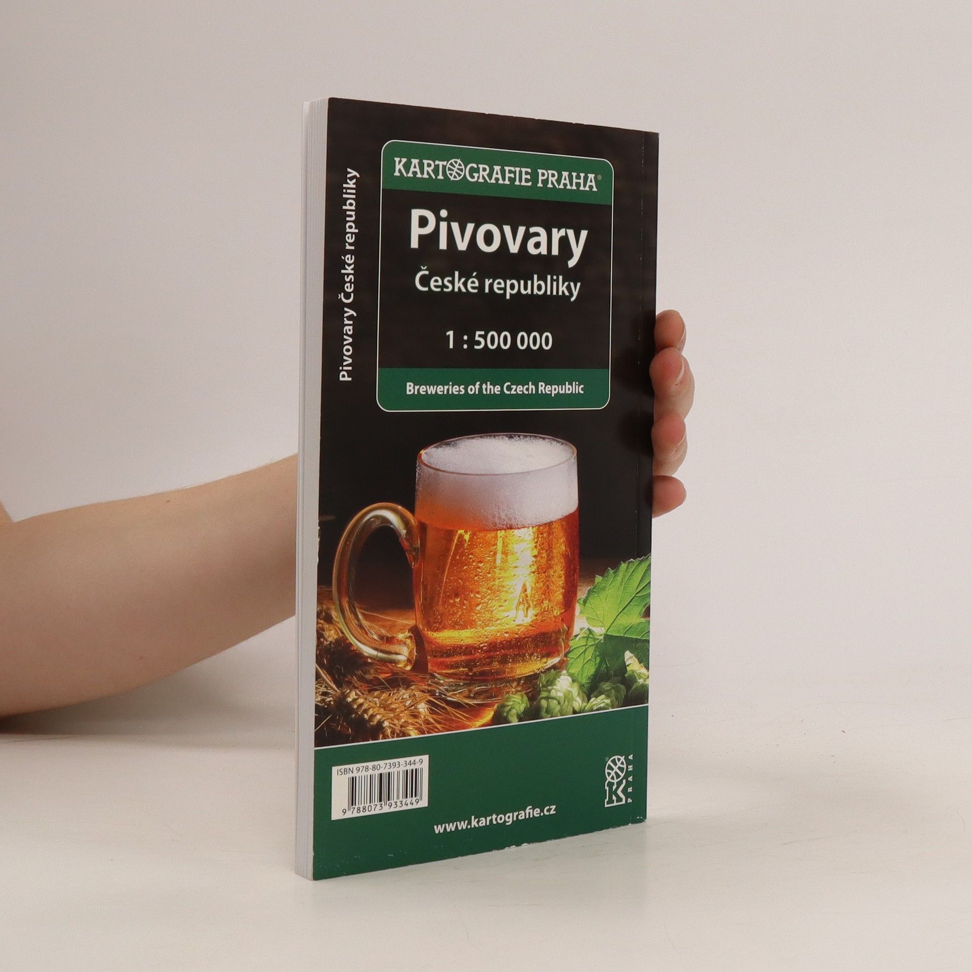 Auteurscollectief Pivovary České Republiky 1:500 000