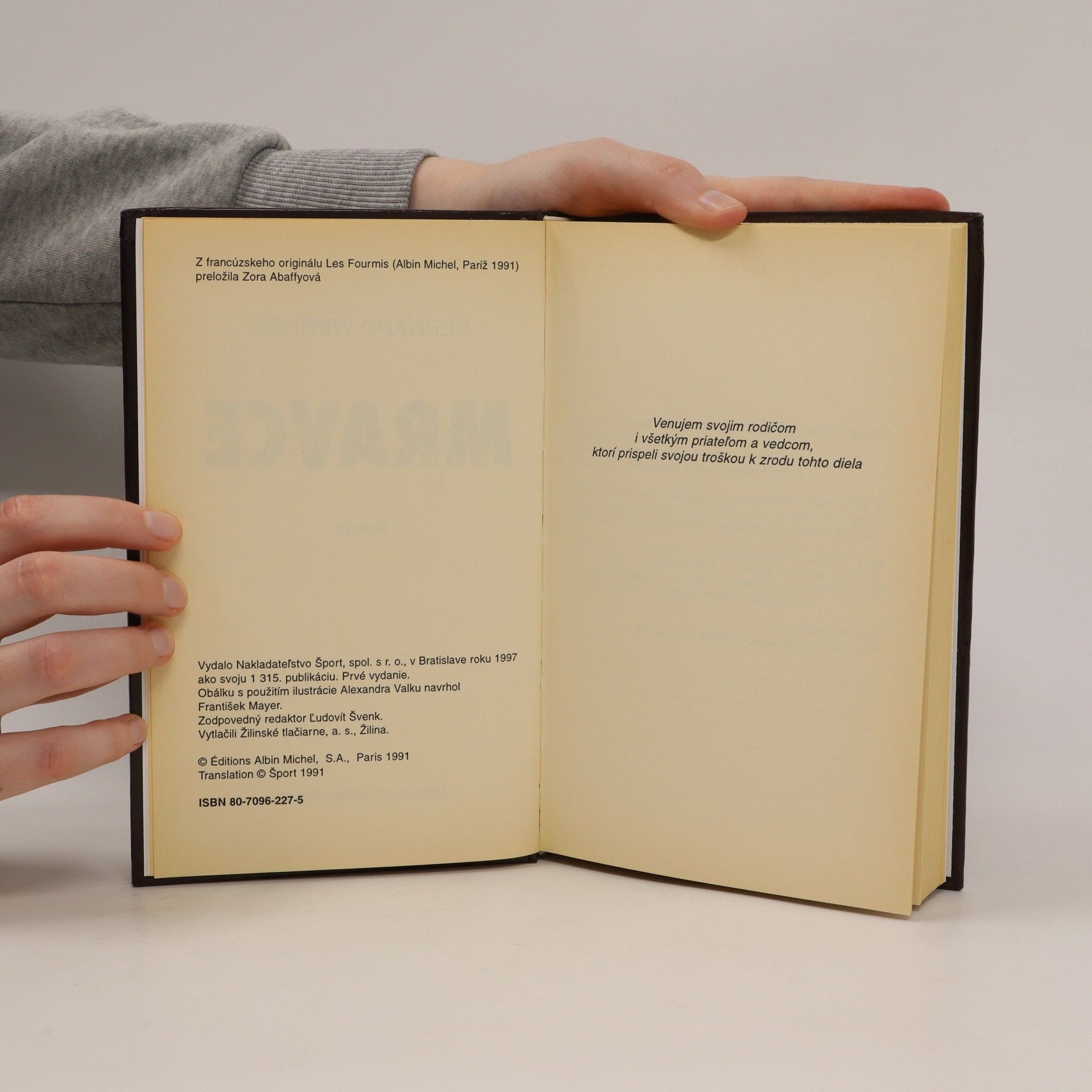 Bernard Werber Mravce