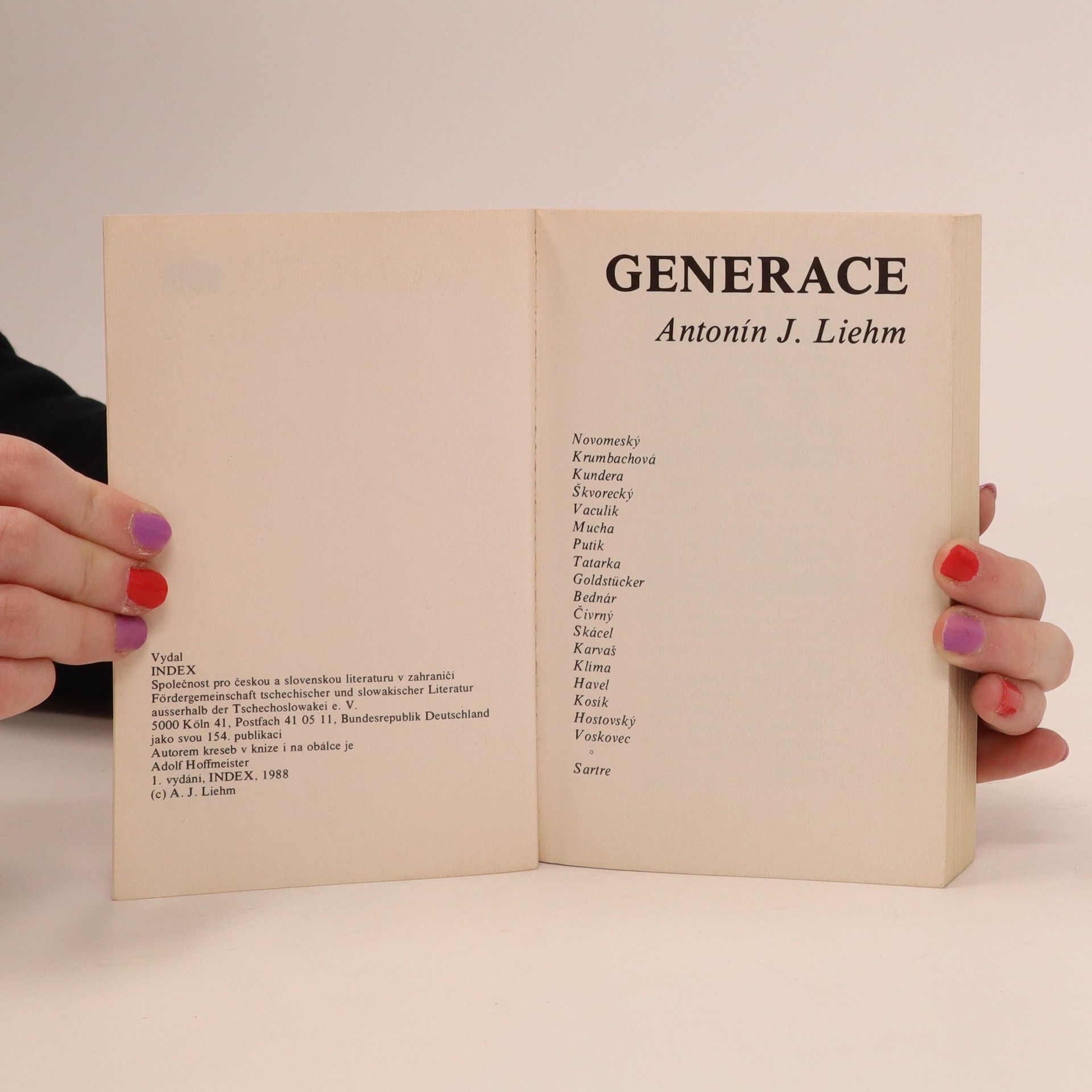 Antonín J. Liehm Generace