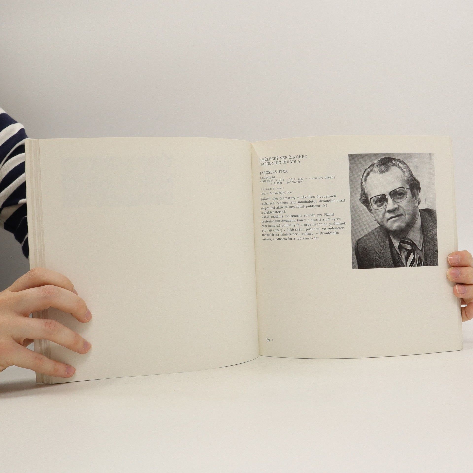 Collectif d'auteurs Almanach Národního divadla 1983