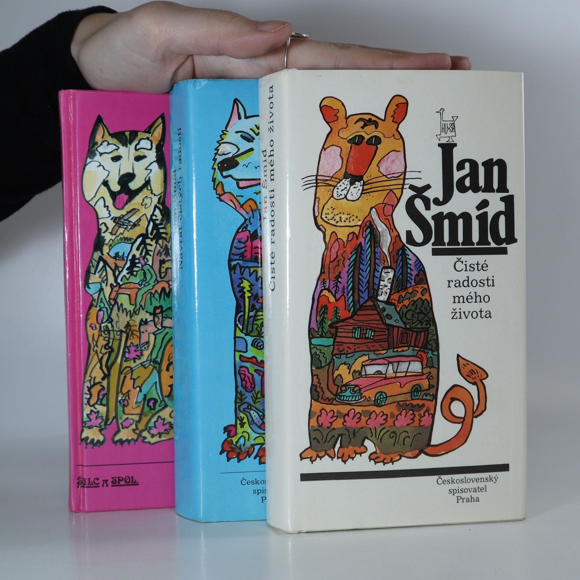 Jan Šmíd Čisté radosti mého života. Návrat čistých radostí. Údolí nejčistších radostí. (ve 3 svazcích)