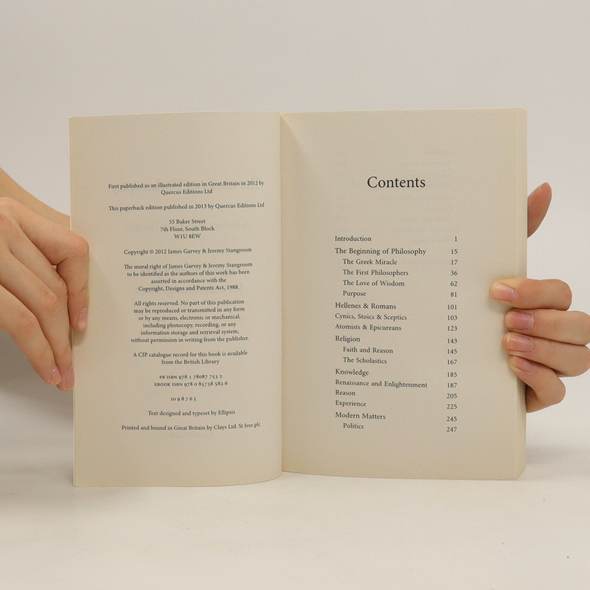 James Garvey The story of Philosophy, a history of western thought