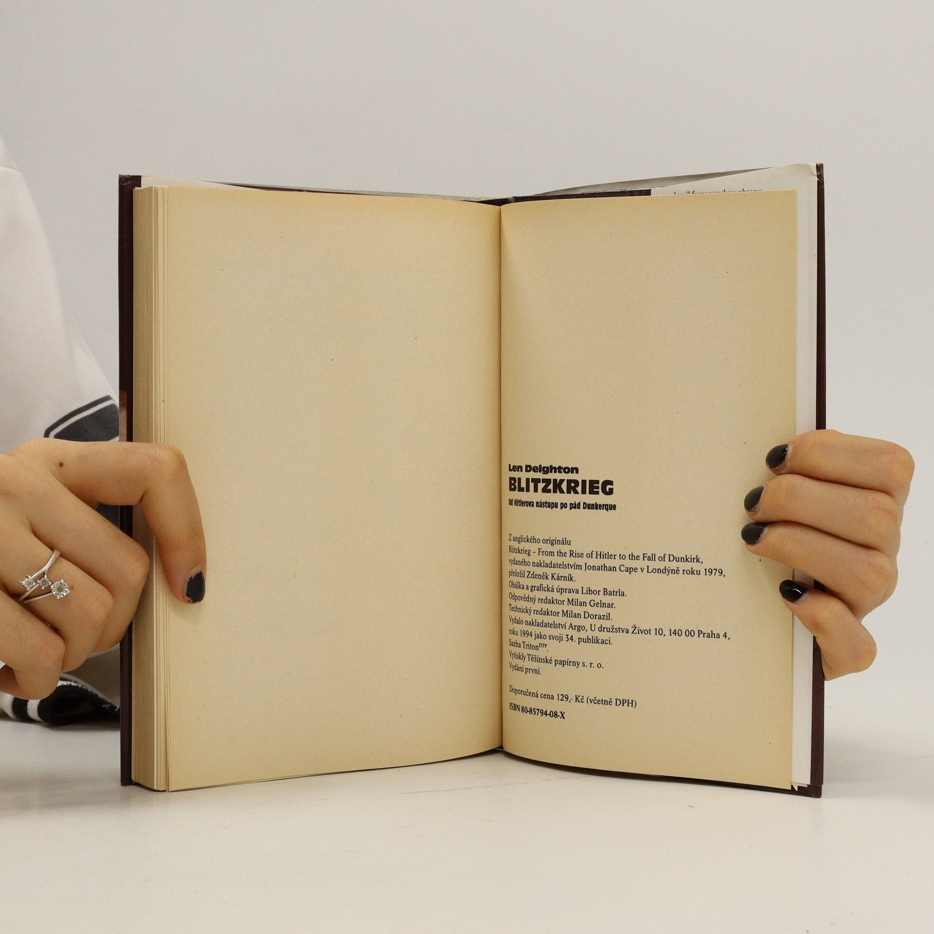 Len Deighton Blitzkrieg. Od Hitlerova nástupu po pád Dunkerque