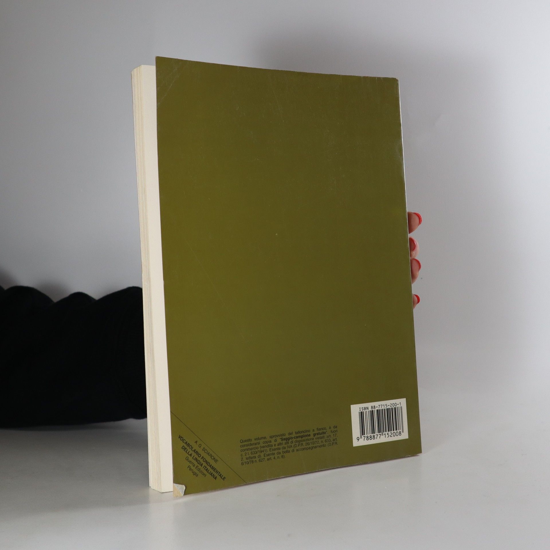A. Giuseppe Sciarone Vocabolario fondamentale della lingua italiana