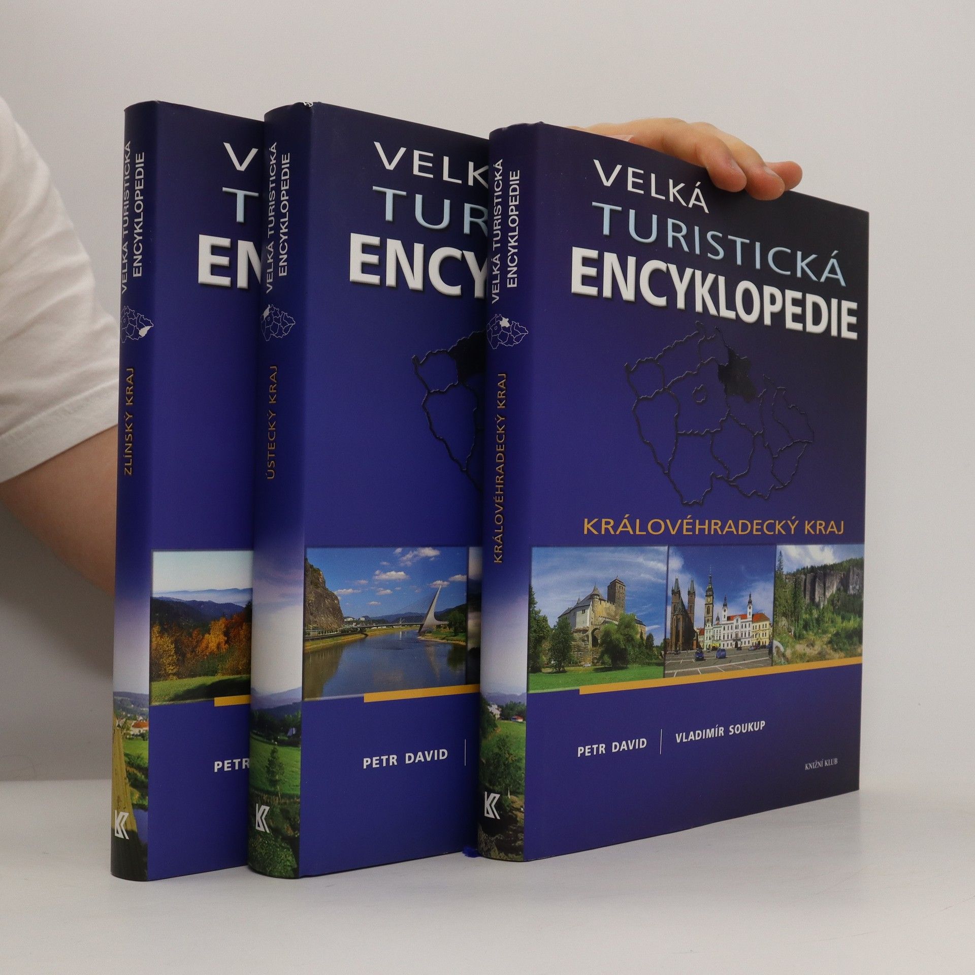 Petr David Velká turistická encyklopedie ( komplet 15 svazků )