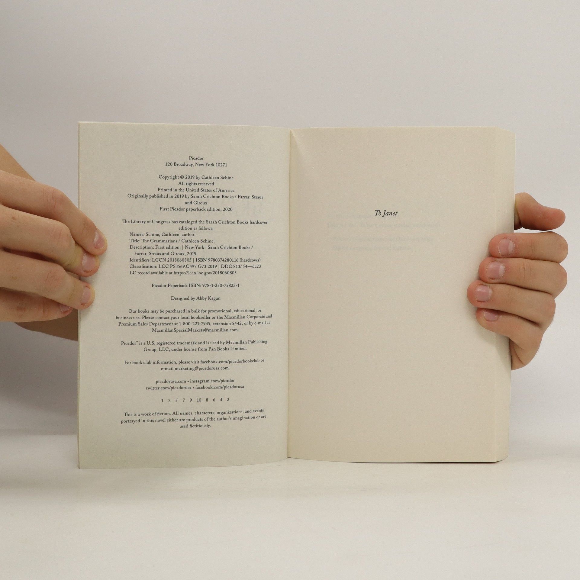 Cathleen Schine The Grammarians