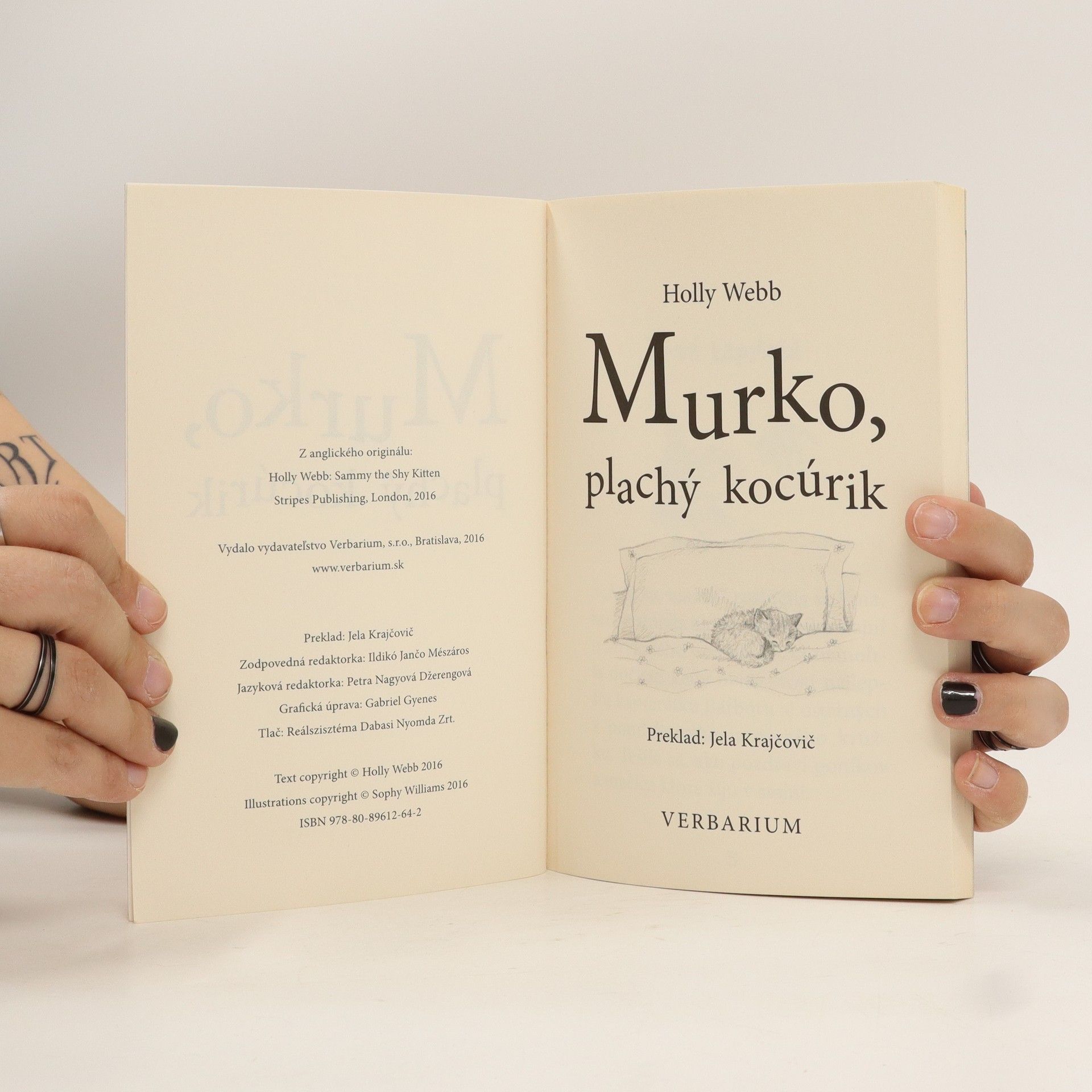 Holly Webb Murko, plachý kocúrik