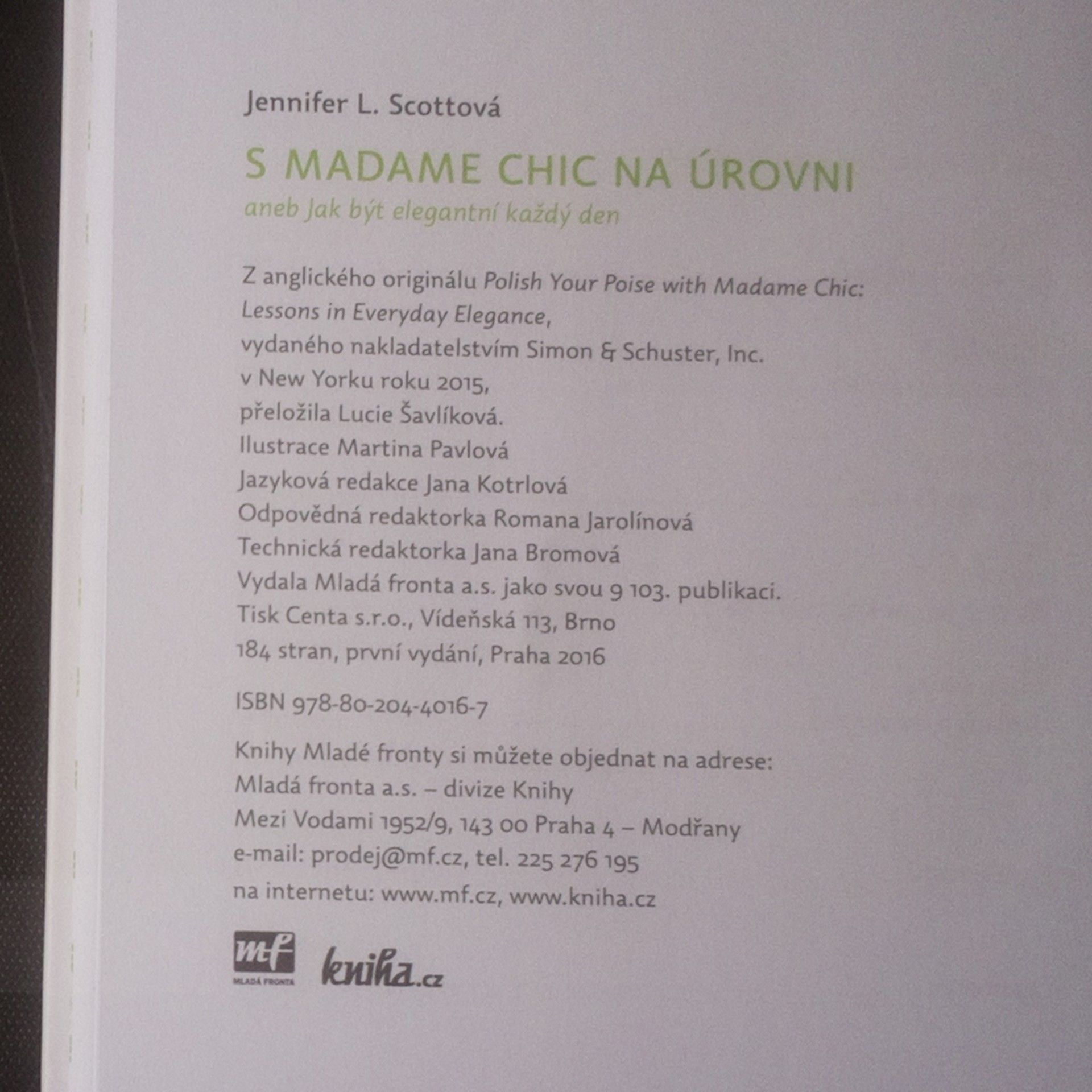 Jennifer L. Scott Madame Chic 1-3