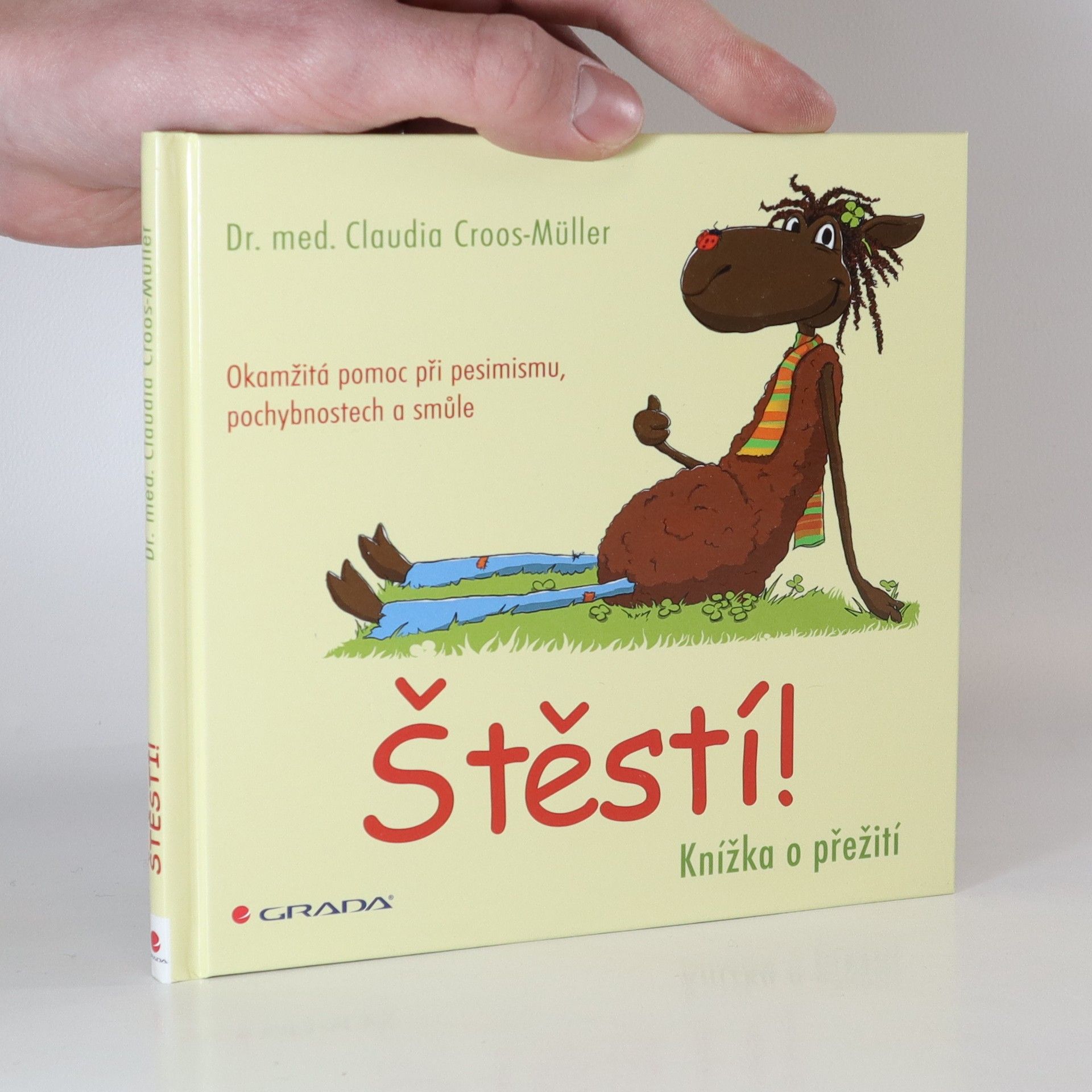 Claudia Cross-Müller Štěstí! : knížka o přežití : Okamžitá pomoc při pesimismu, pochybnostech a smůle