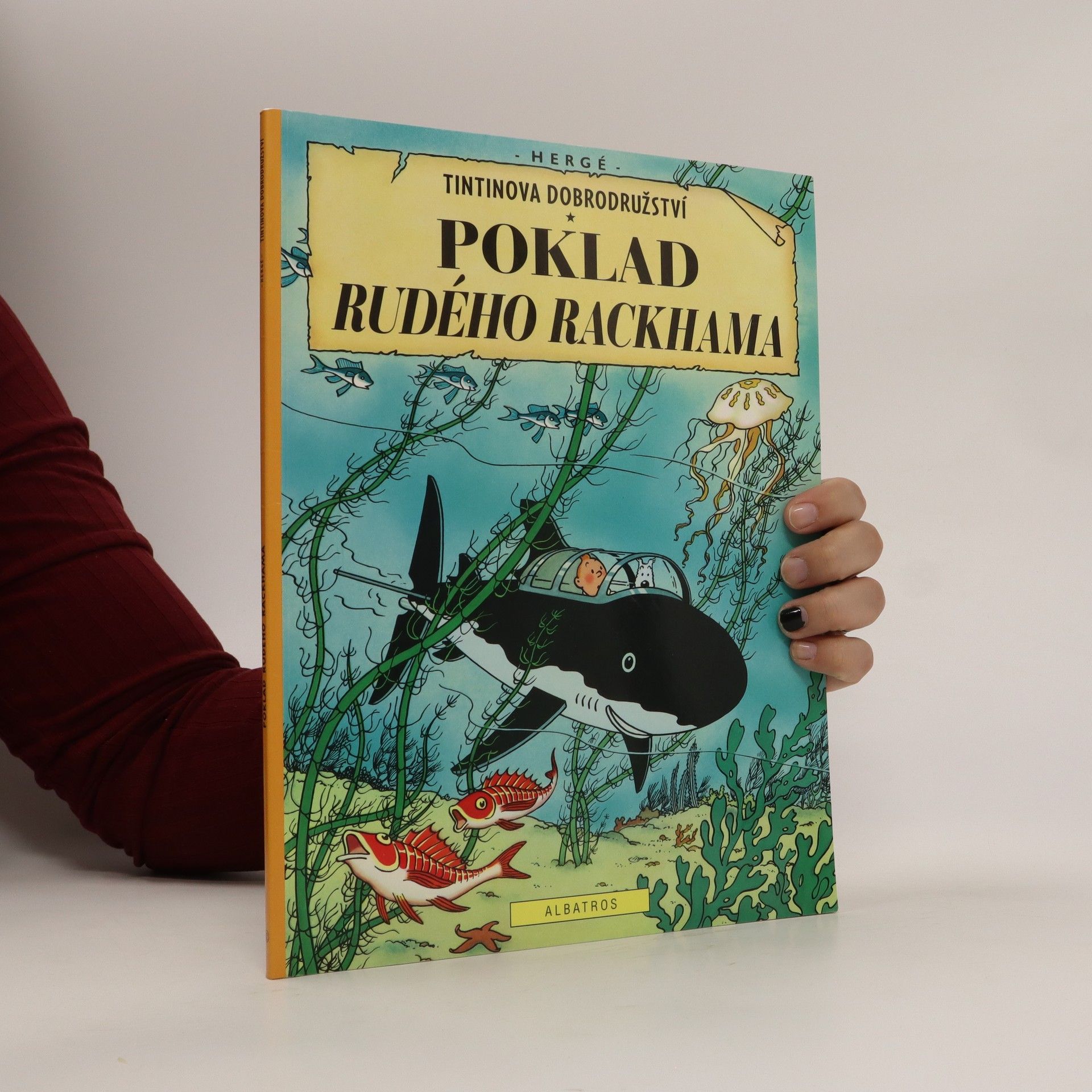 Hergé Poklad Rudého Rackhama