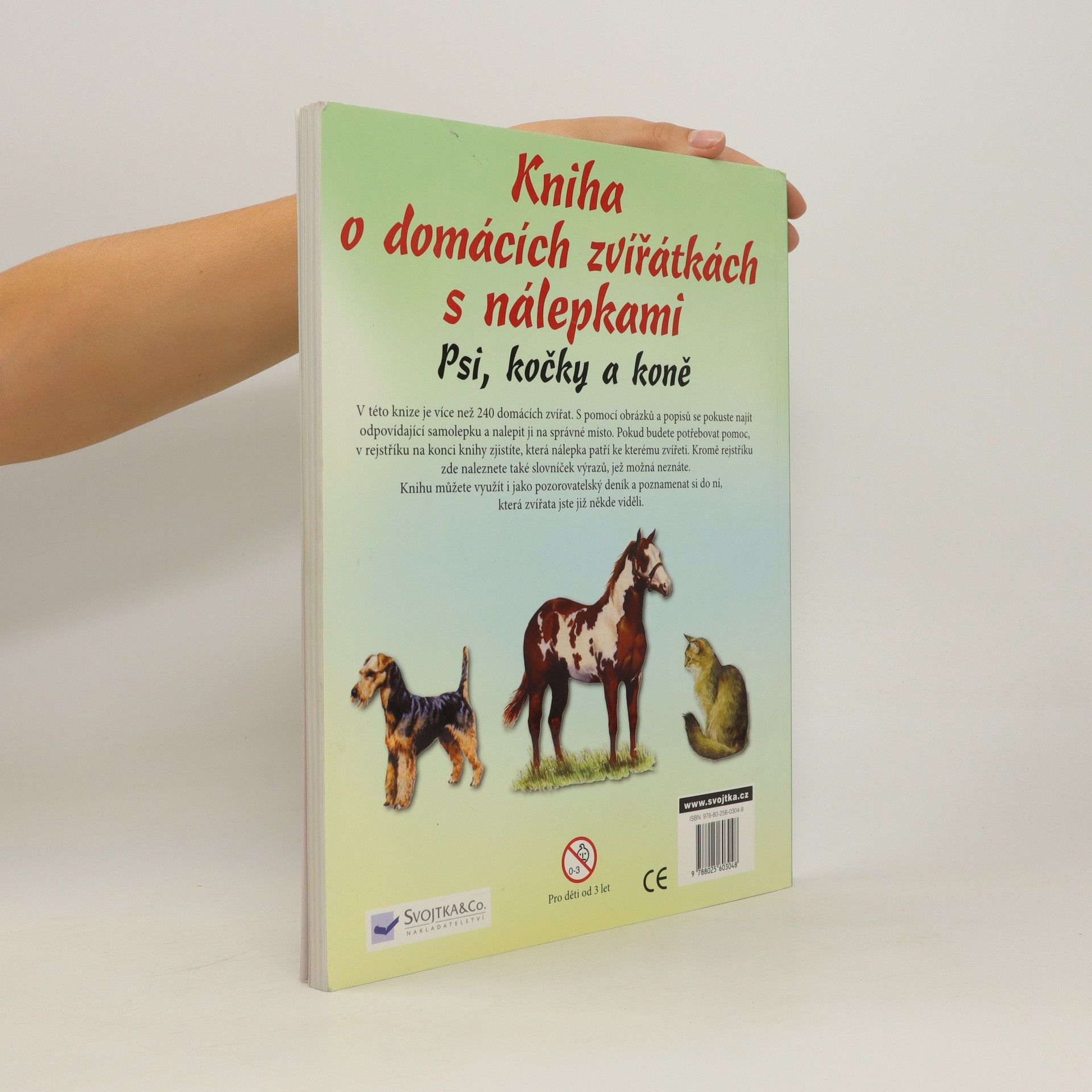 Autorenkollektiv Kniha o domácích zvířátkách s nálepkami - Psi, kočky a koně
