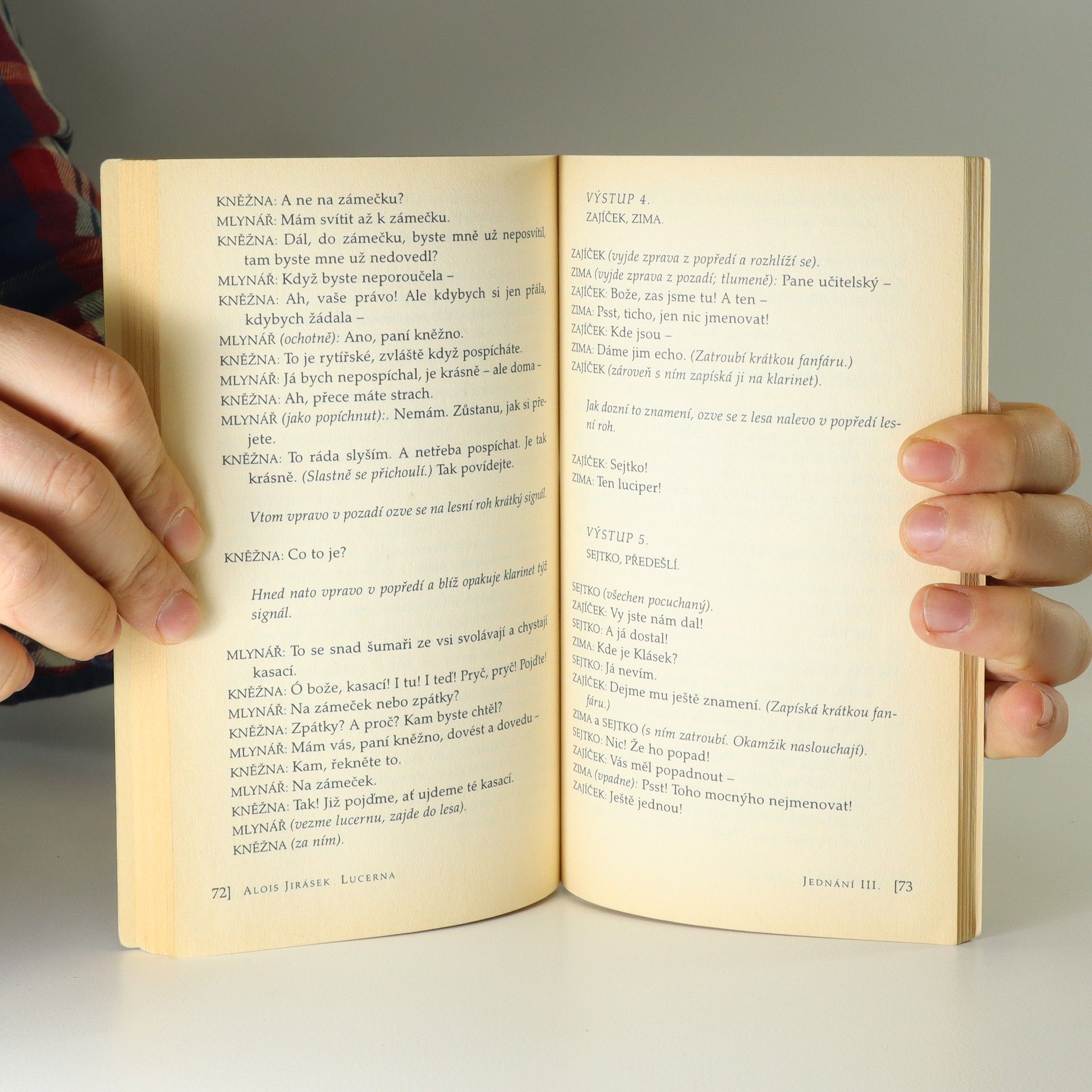 Alois Jirásek Lucerna. Divadelní hra o čtyřech jednáních. (ed. D, sv. 18)