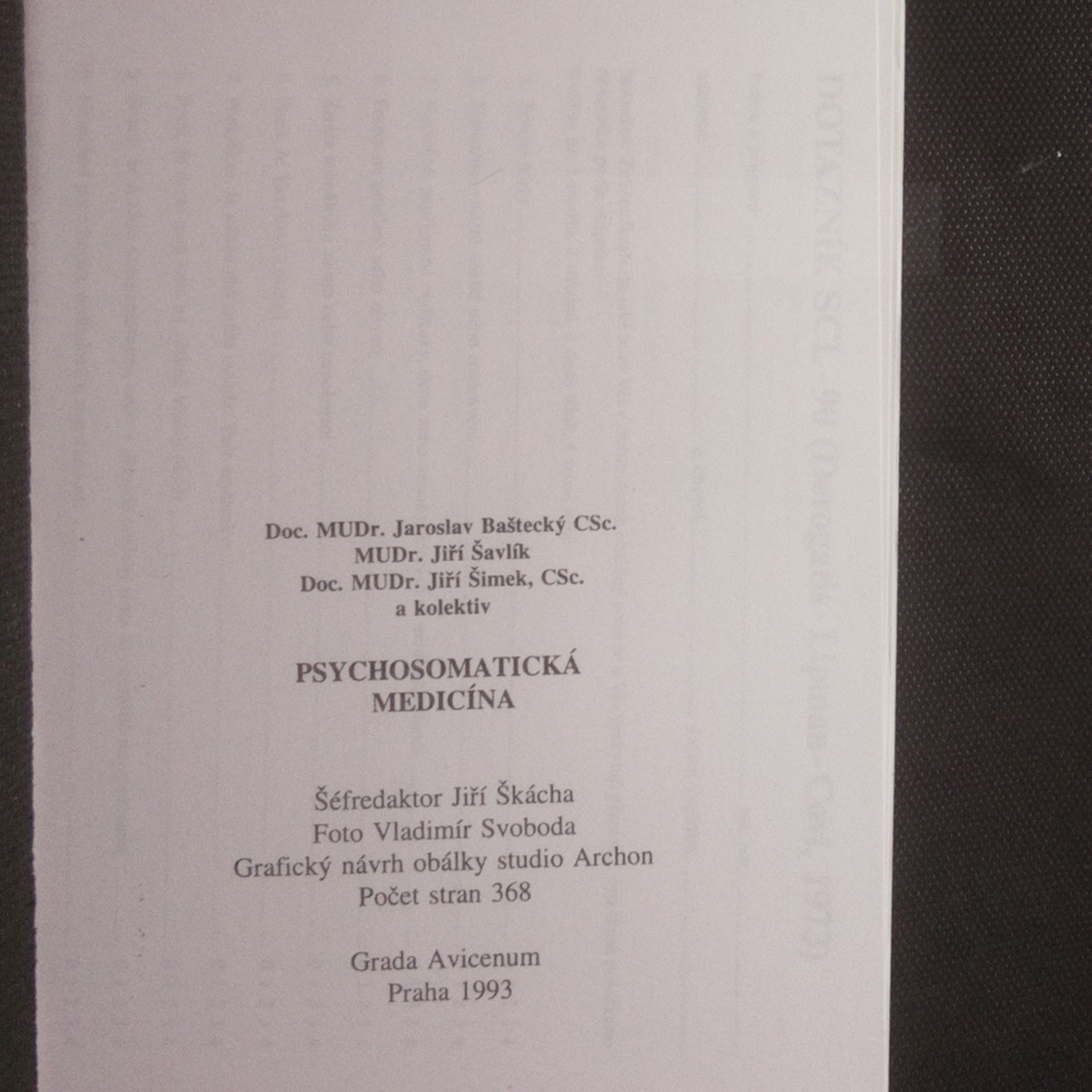 Autores varios Psychosomatická medicína