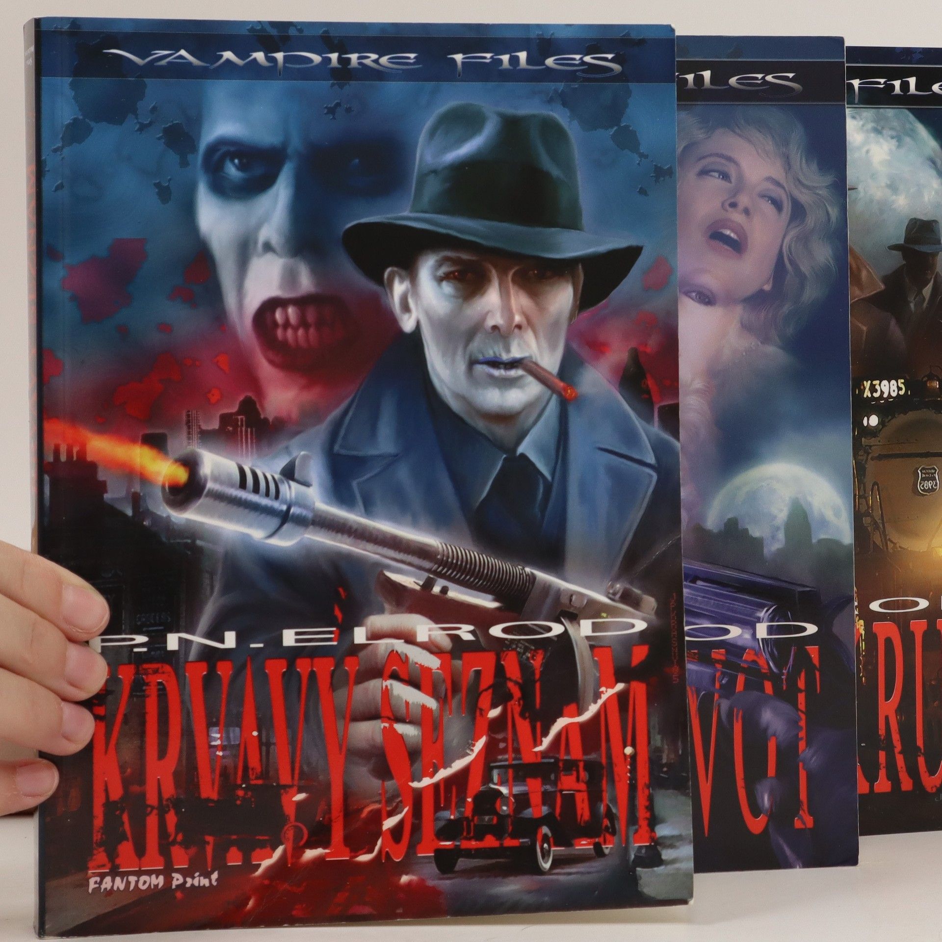 P. N. (Patricia Nead) Elrod Vampire files 1.-3. díl (Krvavý seznam, Krvavý život, Krvavý kruh)