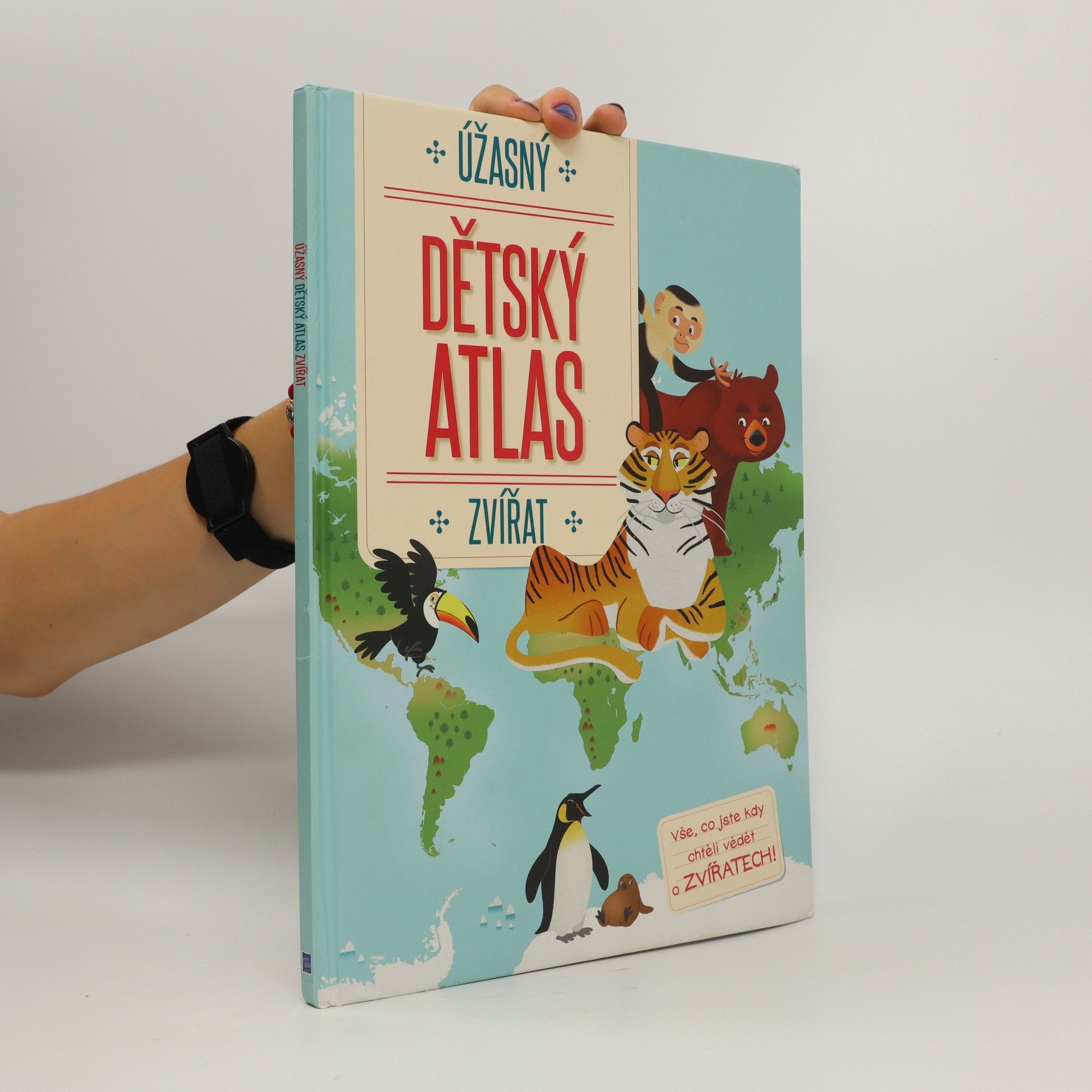 Kolektiv autorů Úžasný dětský atlas zvířat