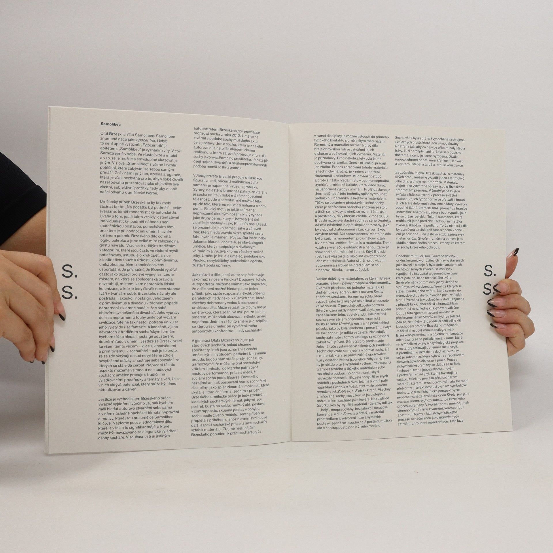 Olaf Brzeski Samolibec : soubor textů
